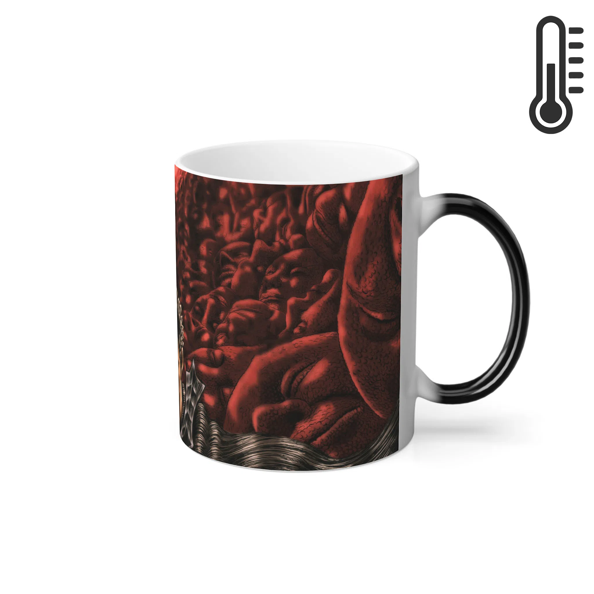 ماگ حرارتی  لیمینات طرح انیمه برزرک Berserk کد NM0509 — تصویر 2