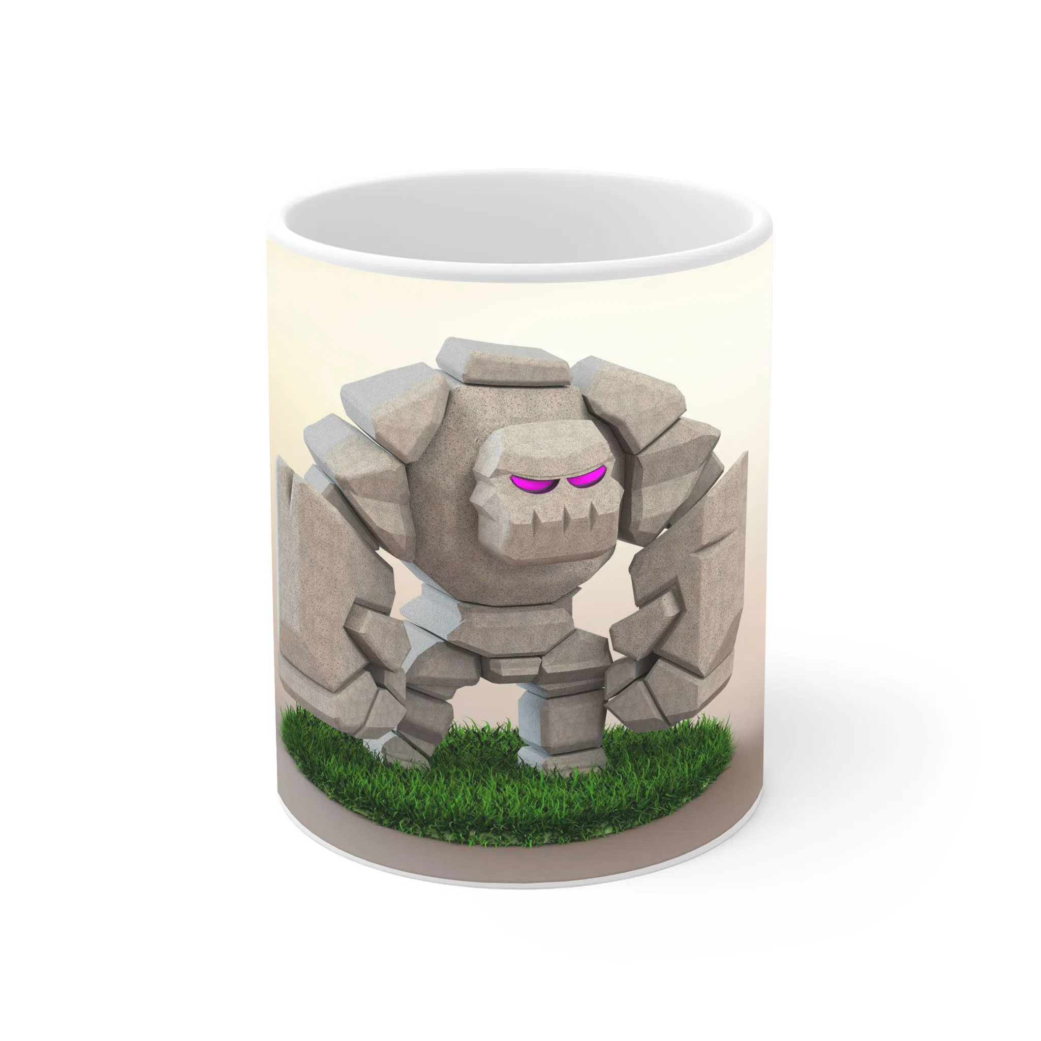 ماگ لیمینات طرح بازی کلش آف کلانز Clash of Clans Game کد NM6438 — تصویر 4