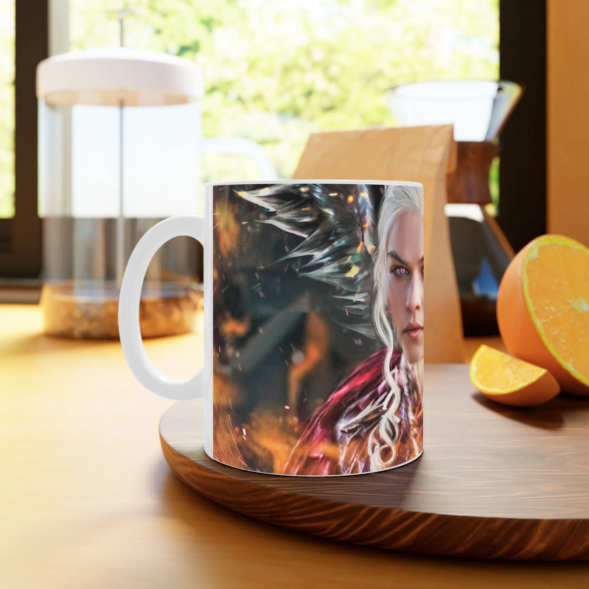 ماگ لیمینات طرح سریال بازی تاج و تخت Game of Thrones کد NM4066 — تصویر 3