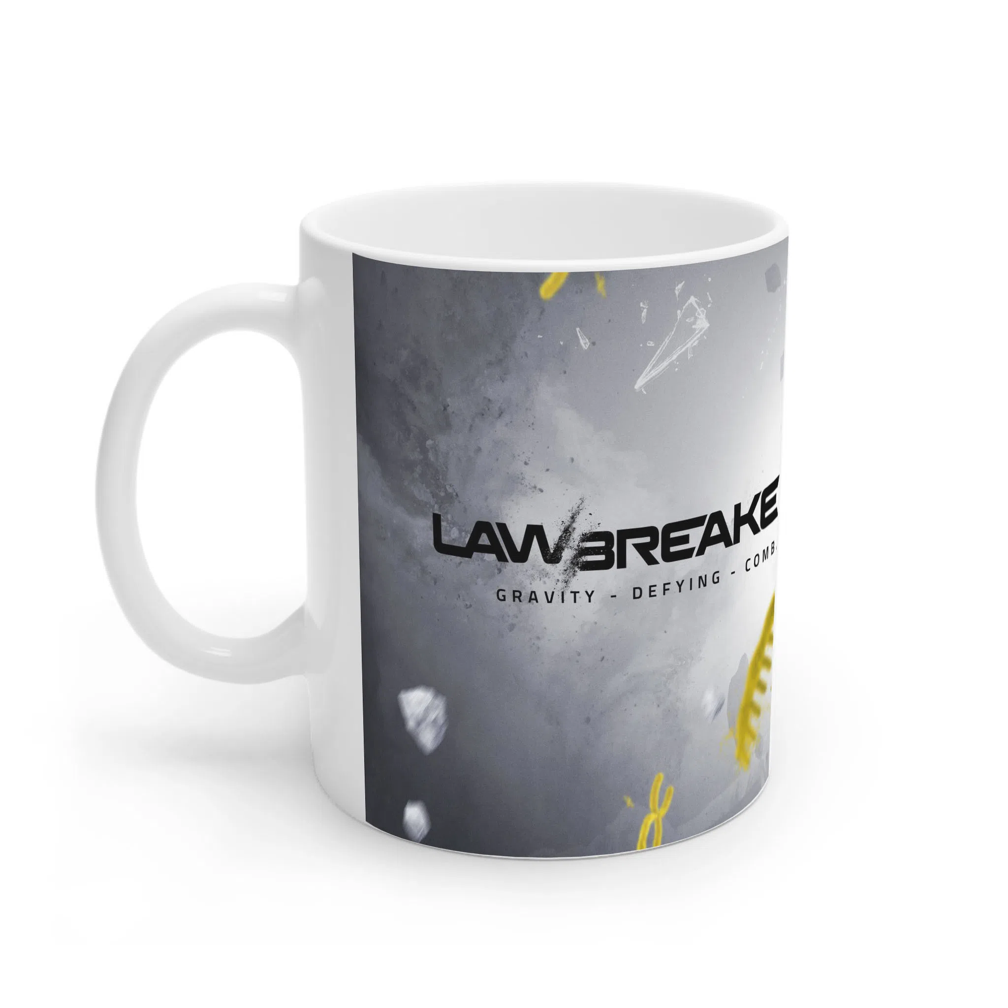 ماگ لیمینات طرح بازی LawBreakers Game کد NM8180 — تصویر 2