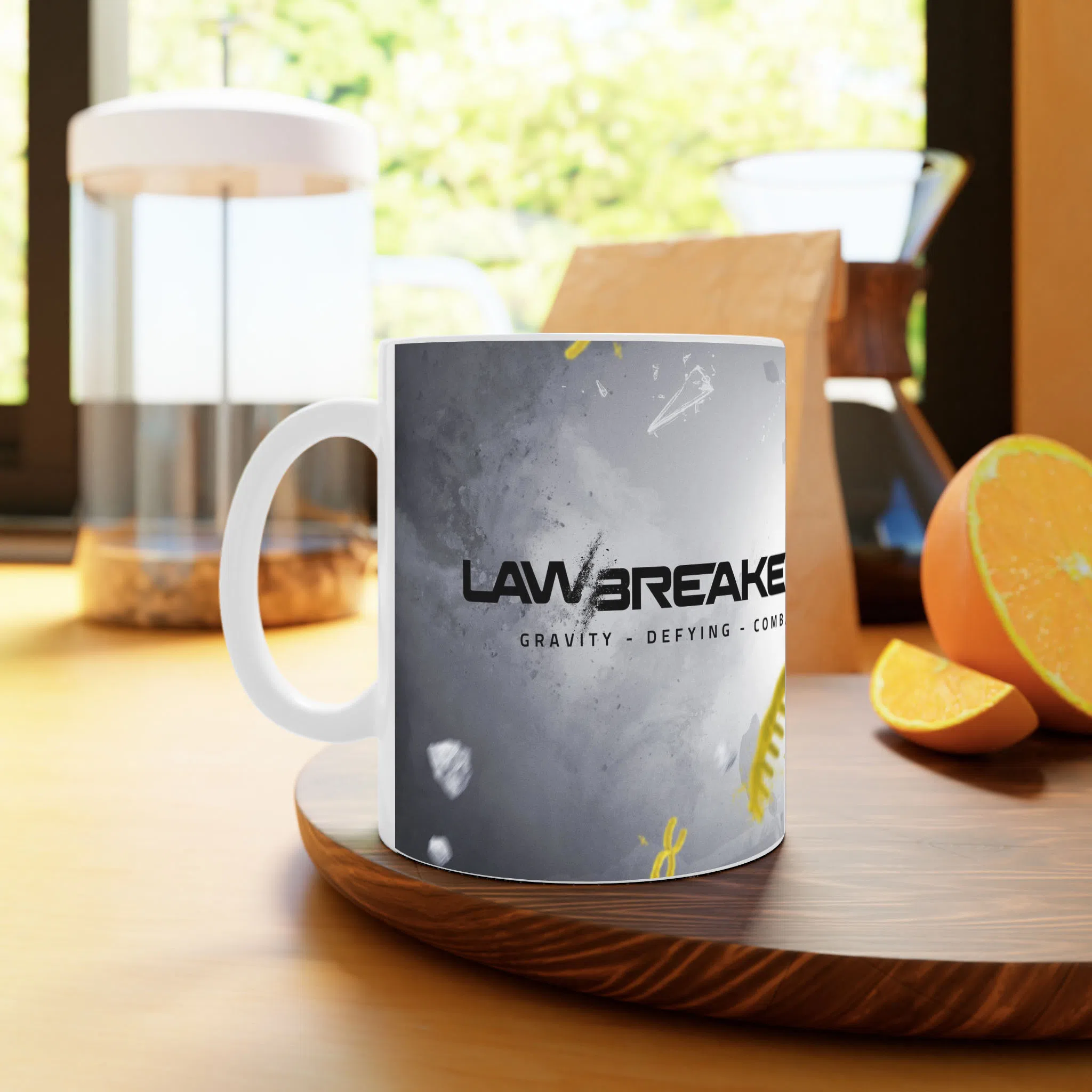 ماگ لیمینات طرح بازی LawBreakers Game کد NM8180 — تصویر 3