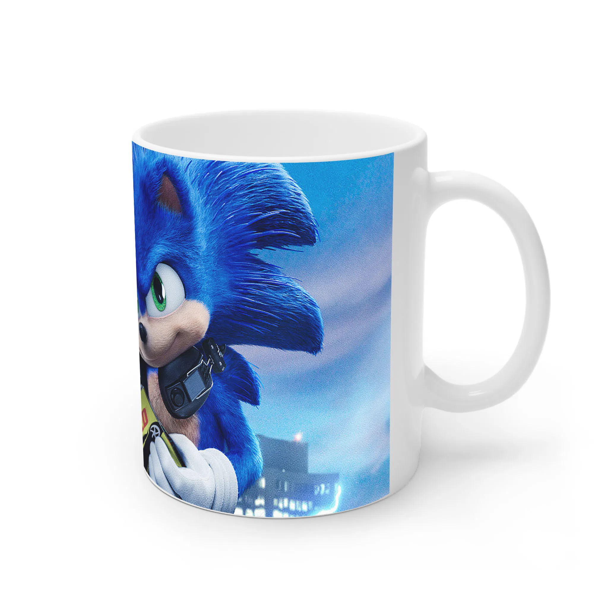 ماگ لیمینات طرح فیلم سونیک خارپشت Sonic the Hedgehog کد NM12313 — تصویر 2