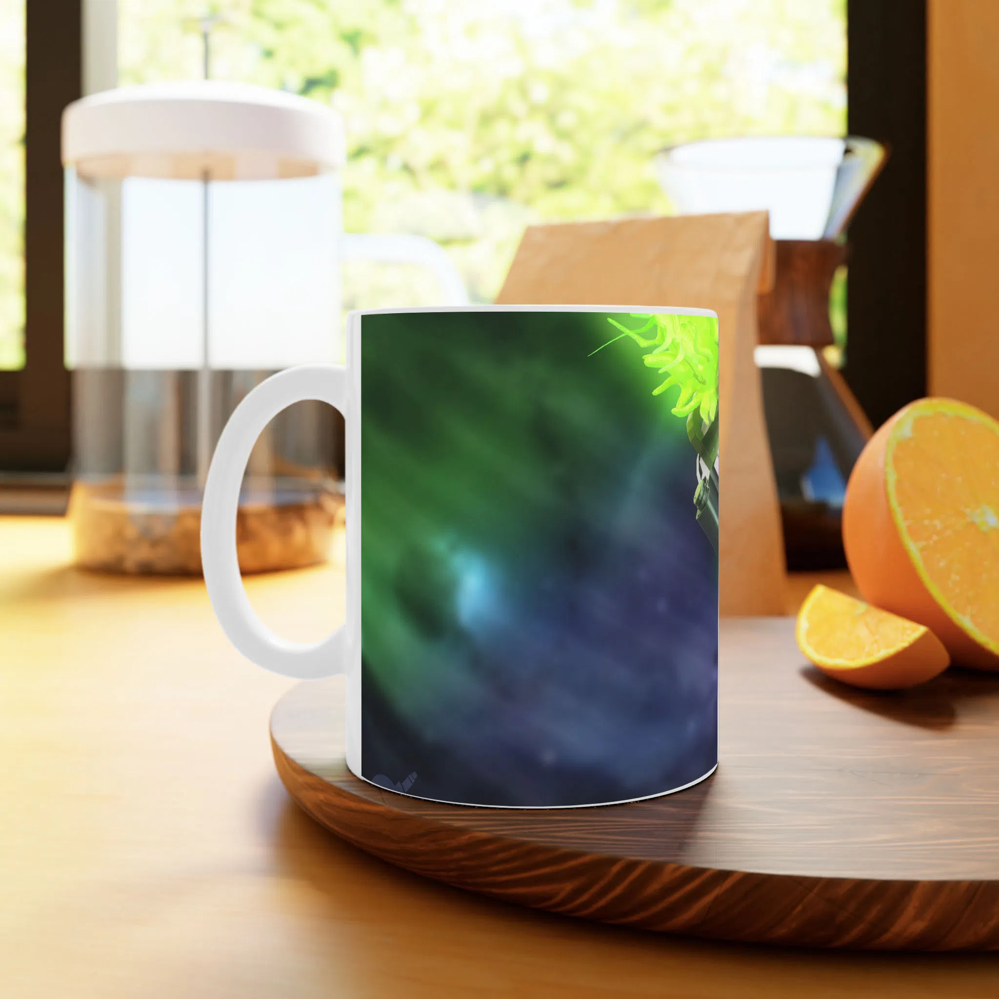 ماگ لیمینات طرح سریال ریک و مورتی Rick and Morty کد NM4884 — تصویر 3