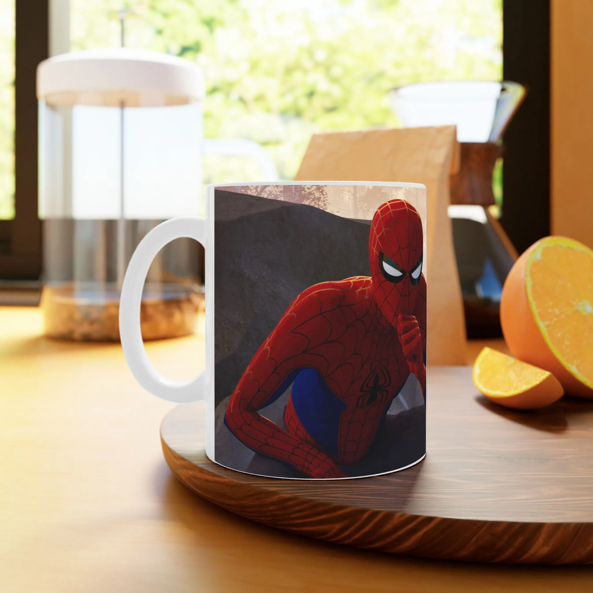 ماگ لیمینات طرح فیلم مرد عنکبوتی اسپایدرمن Spider Man کد NM12494 — تصویر 3