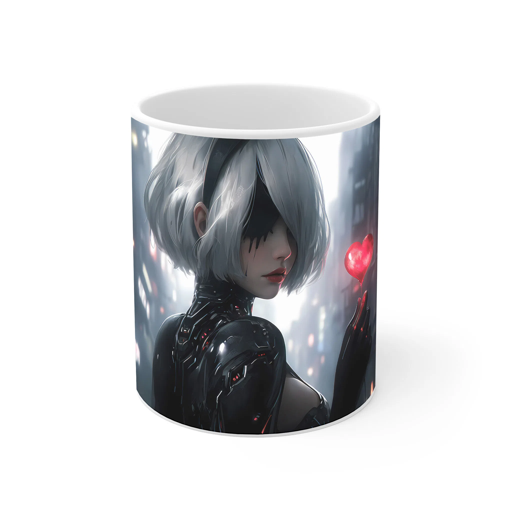 ماگ لیمینات طرح بازی Nier Automata Game کد NM8698