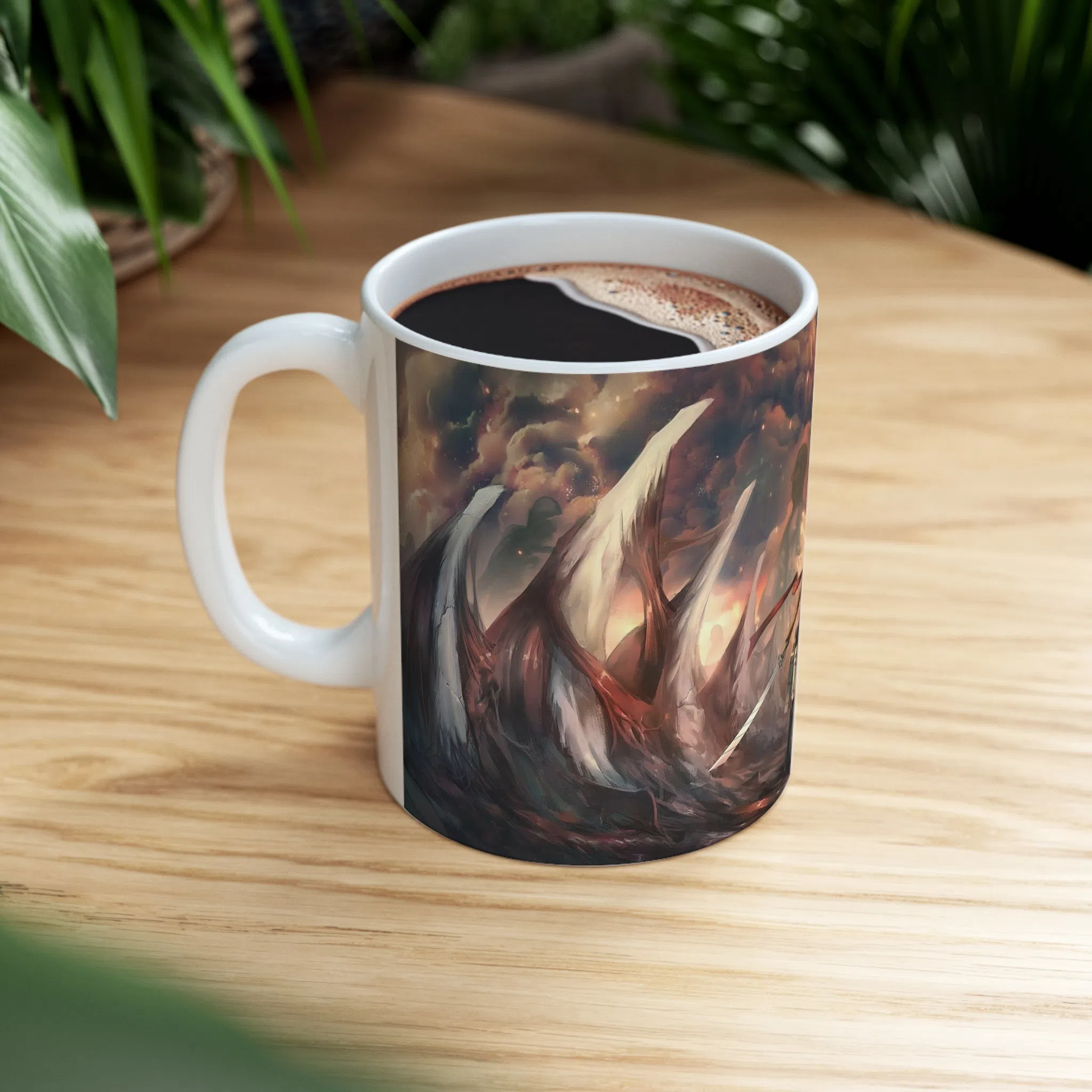 ماگ طرح انیمه اتک ان تایتان Attack on the Titan مدل NM2562 — تصویر 4