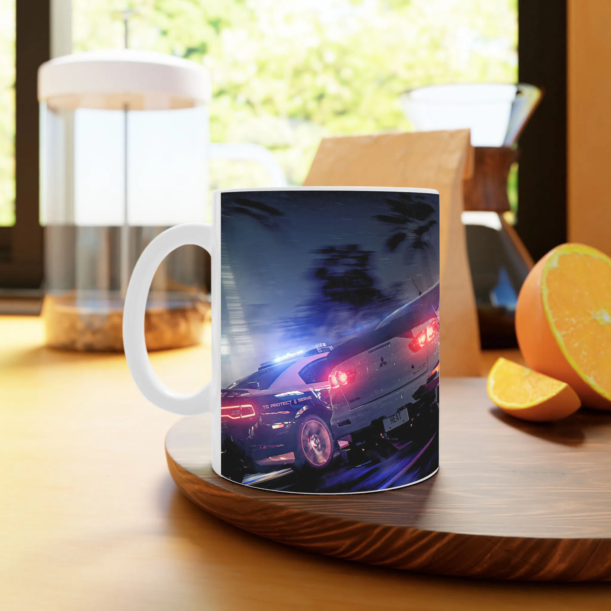 ماگ لیمینات طرح Need For Speed Game کد NM8622 — تصویر 3