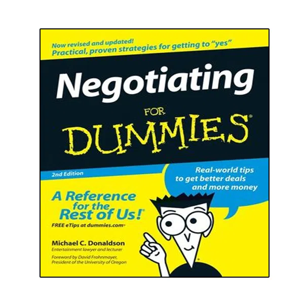 کتاب Negotiating For Dummies اثر جمعی از نویسندگان انتشارات نبض دانش