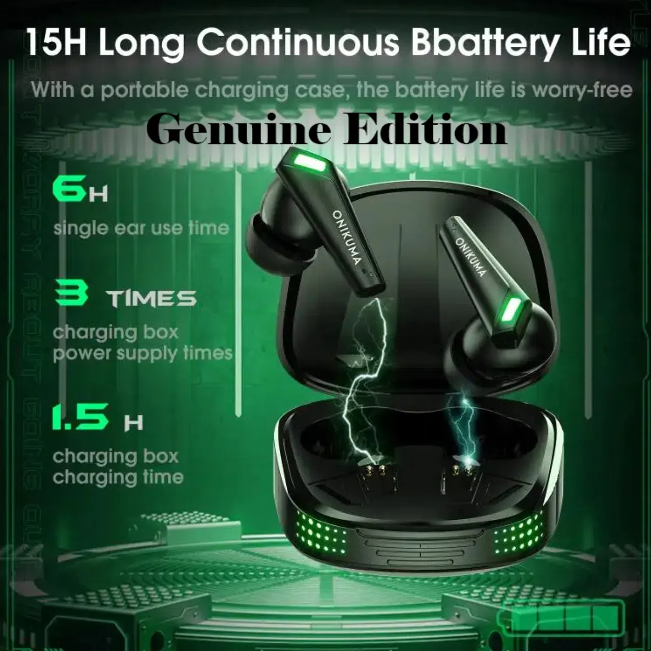 هندزفری بلوتوثی مخصوص بازی اونیکوما مدل Genuine Edition-T308 — تصویر 7