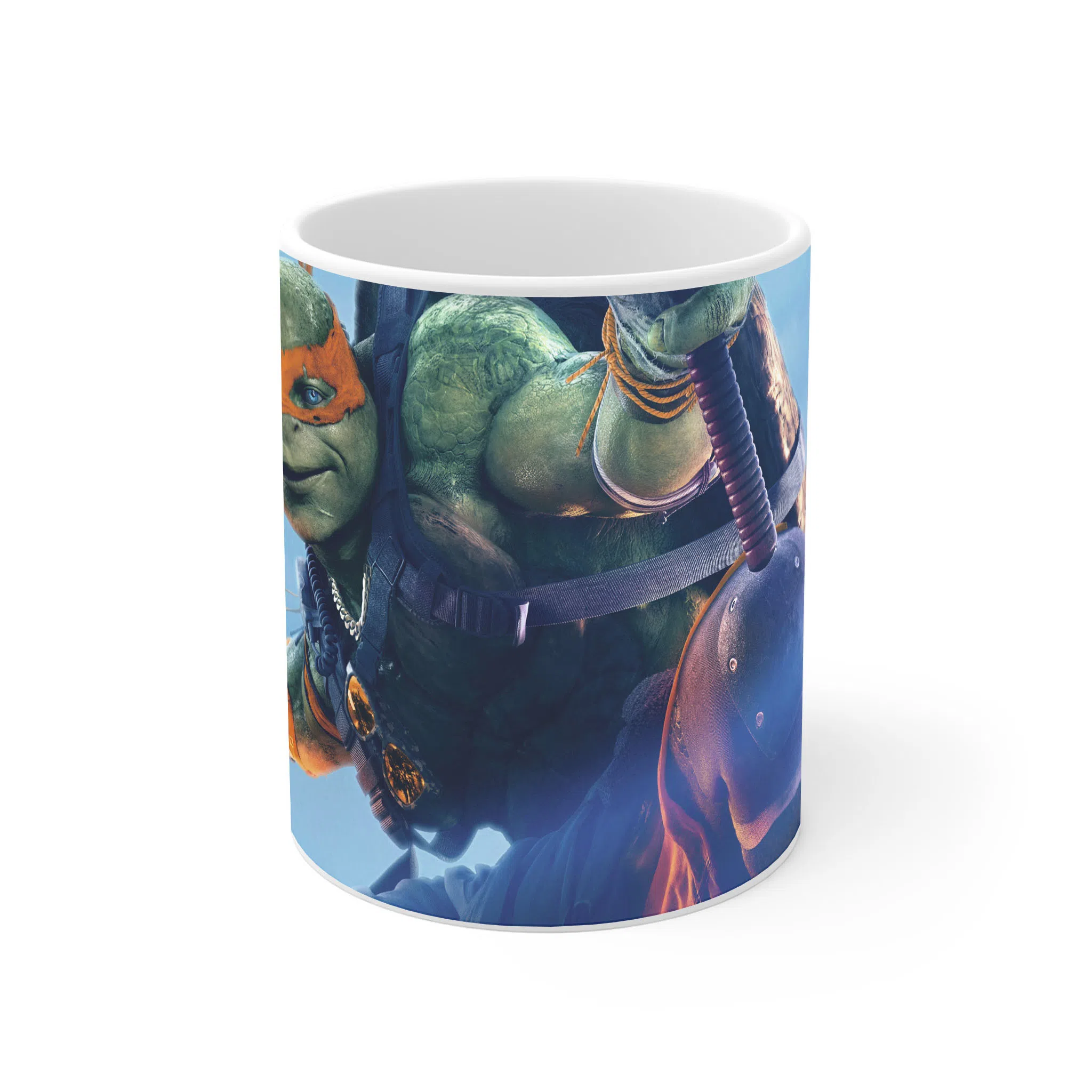 ماگ لیمینات طرح فیلم لاکپشت های نینجا Ninja Turtles کد NM12067 — تصویر 2