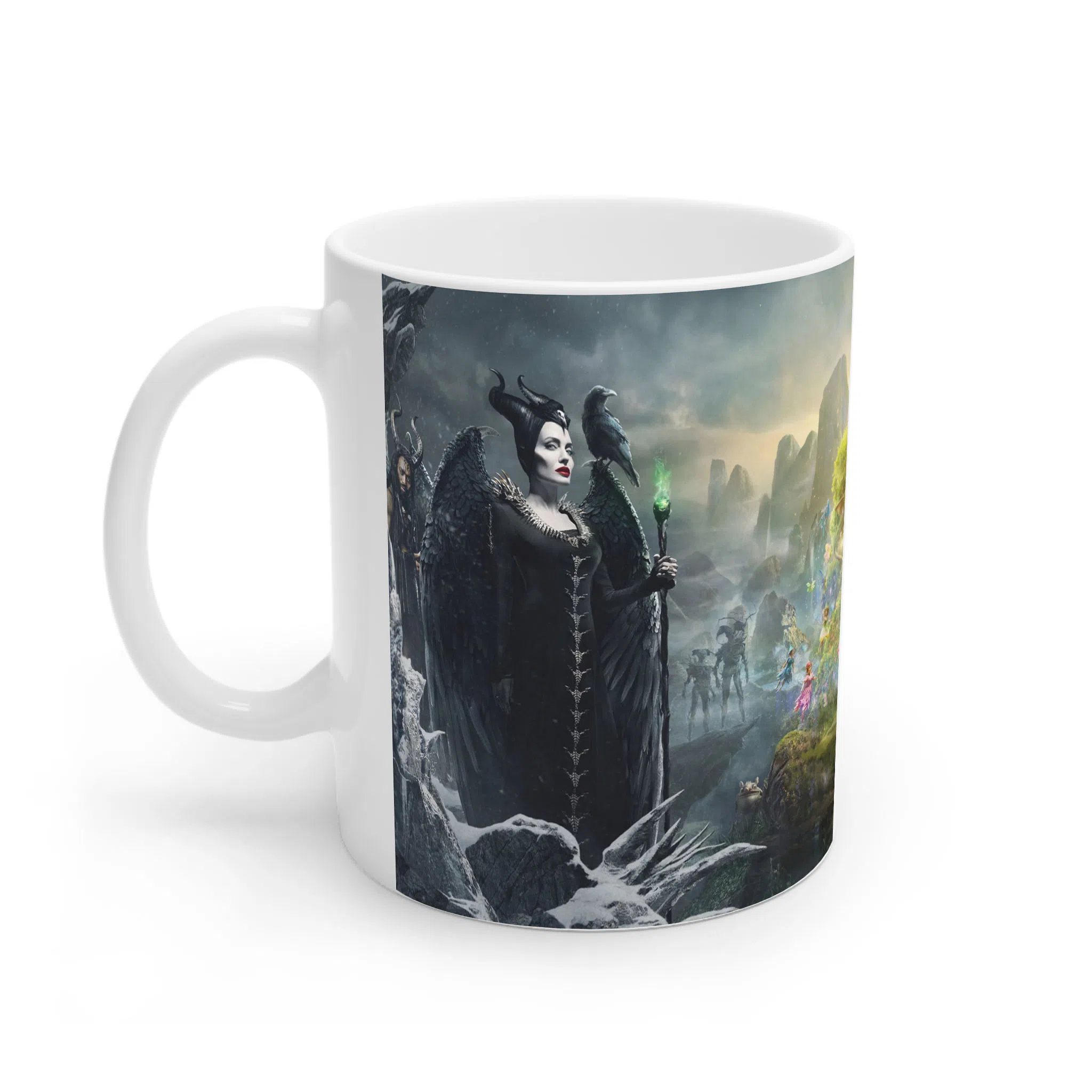 ماگ لیمینات طرح فیلم مالفیسنت Maleficent کد NM11948 — تصویر 3