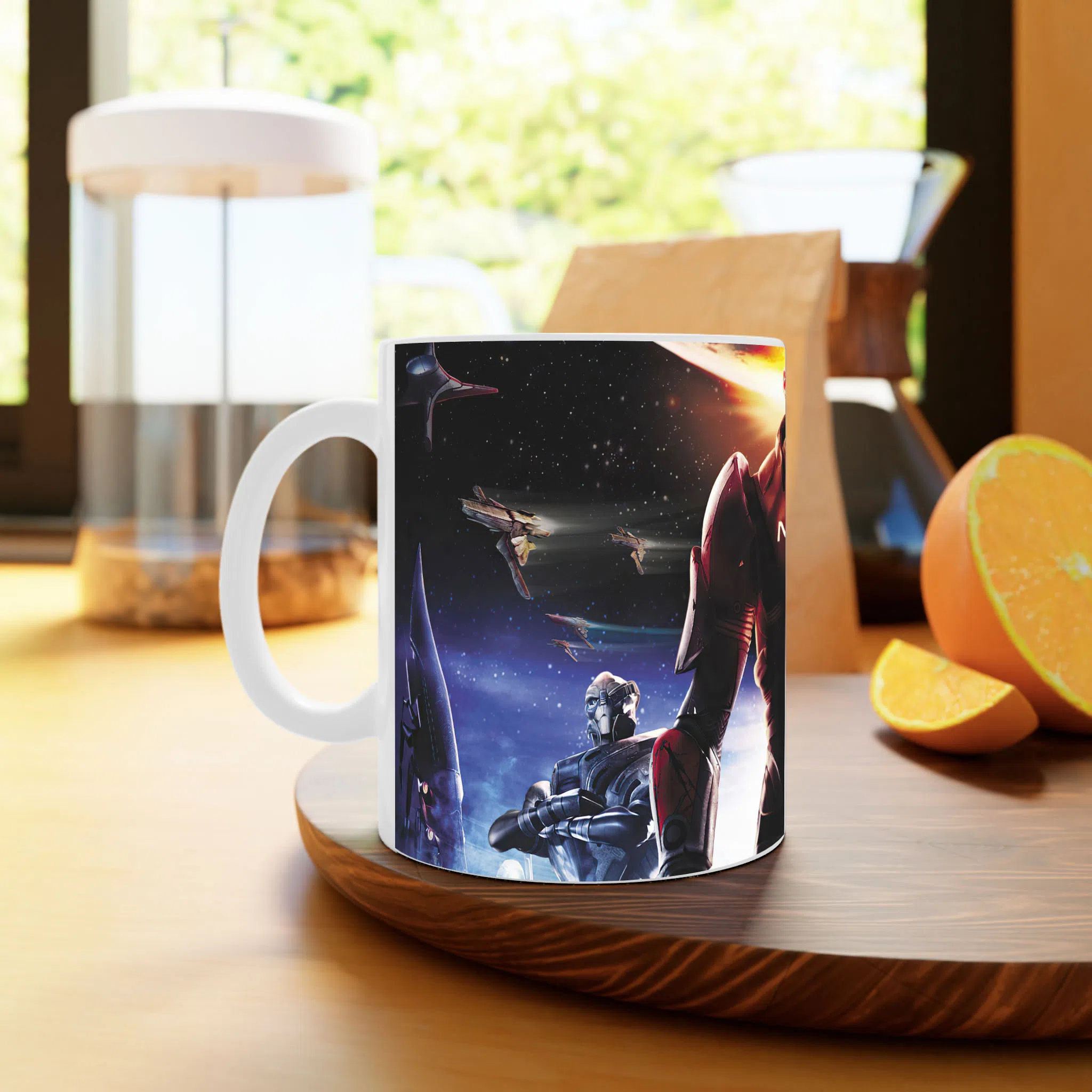 ماگ لیمینات طرح بازی مس افکت Mass Effect Game کد NM8356 — تصویر 3