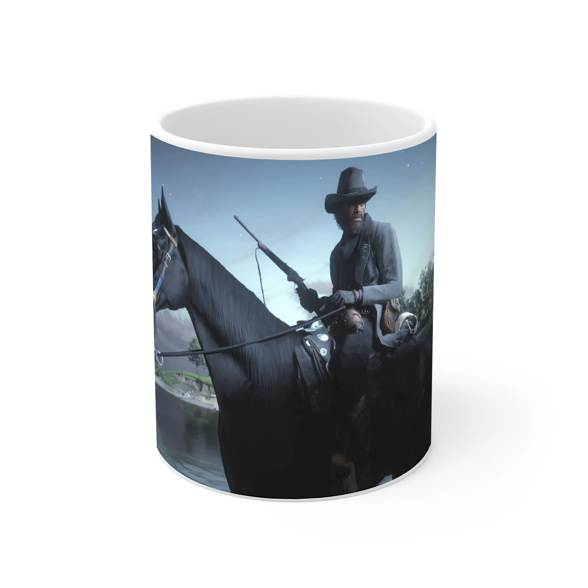 ماگ لیمینات طرح بازی Red Dead Redemption Game کد NM9287