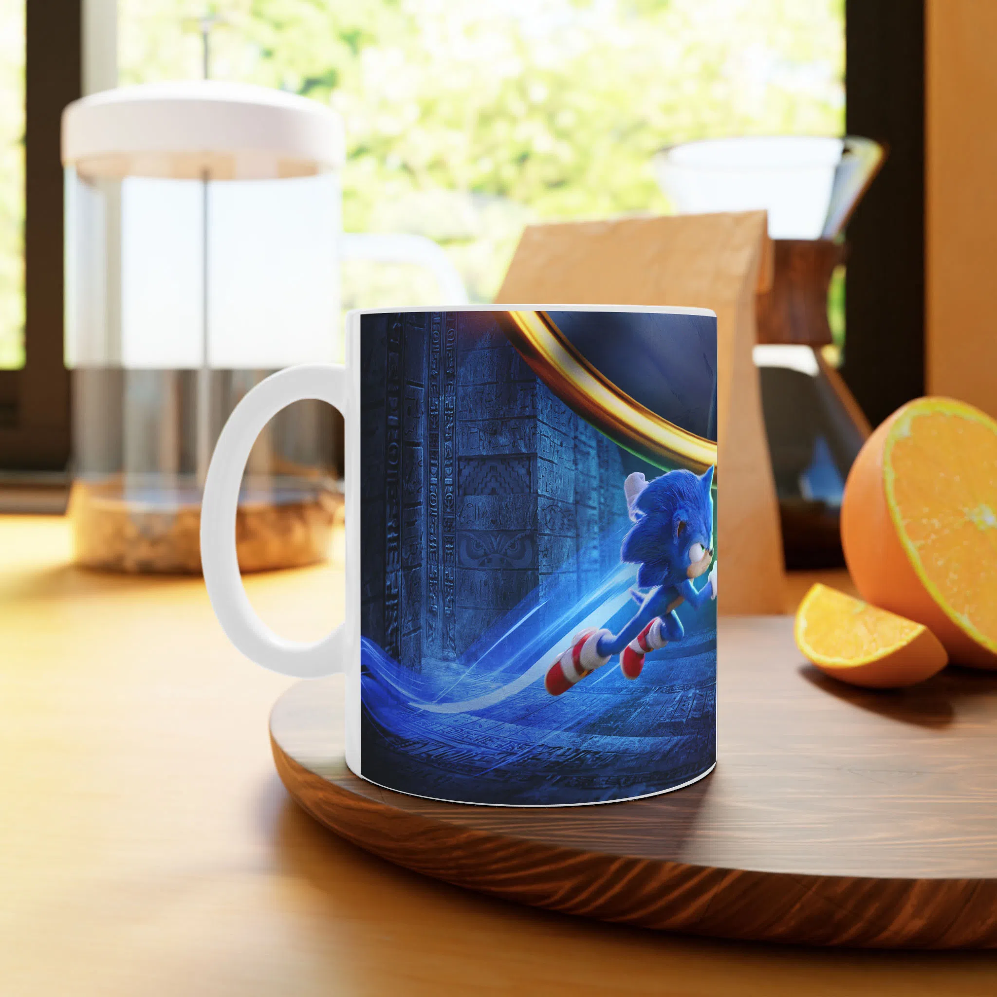 ماگ لیمینات طرح فیلم سونیک خارپشت Sonic the Hedgehog کد NM12316 — تصویر 3