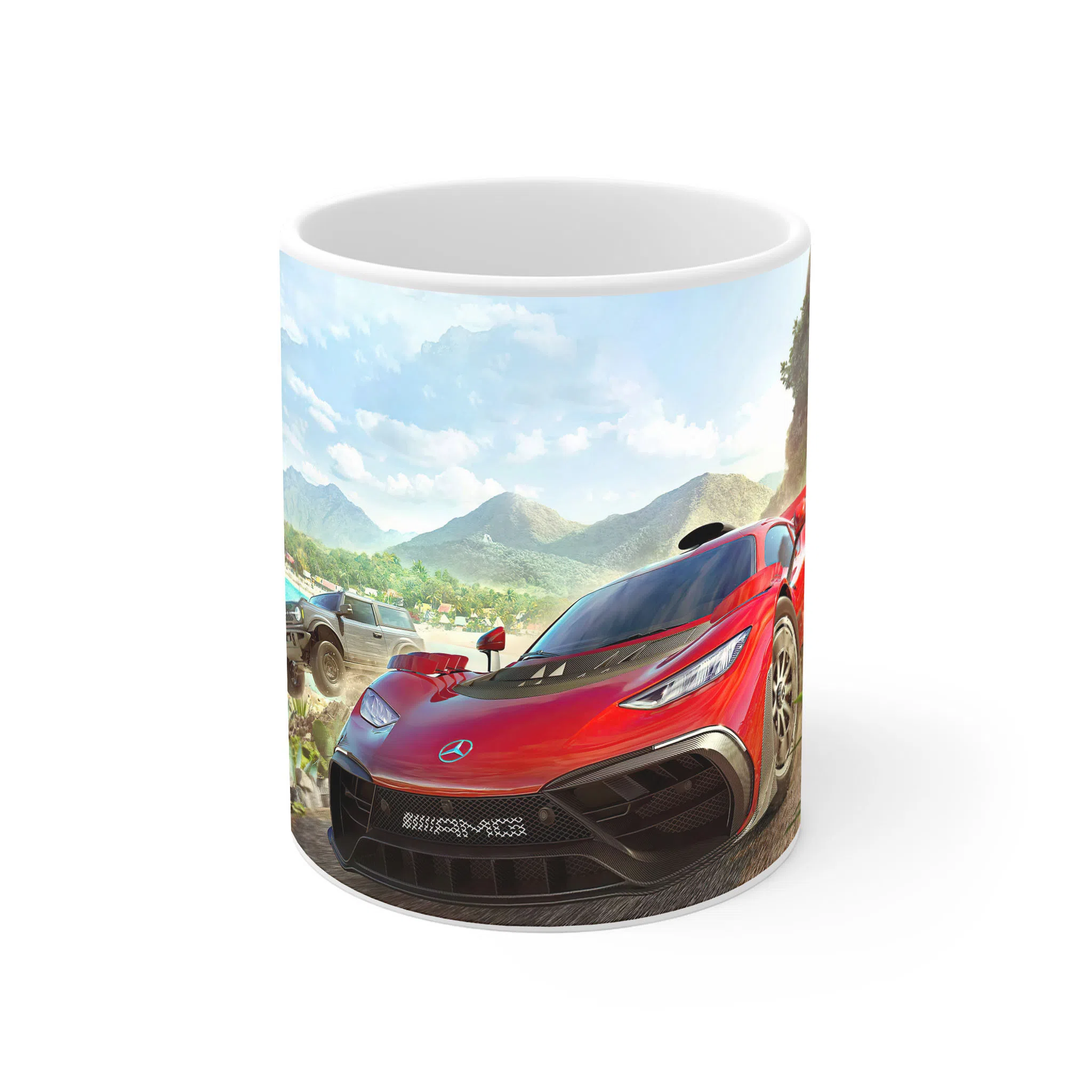 ماگ لیمینات طرح بازی Forza Game کد NM7467 — تصویر 2