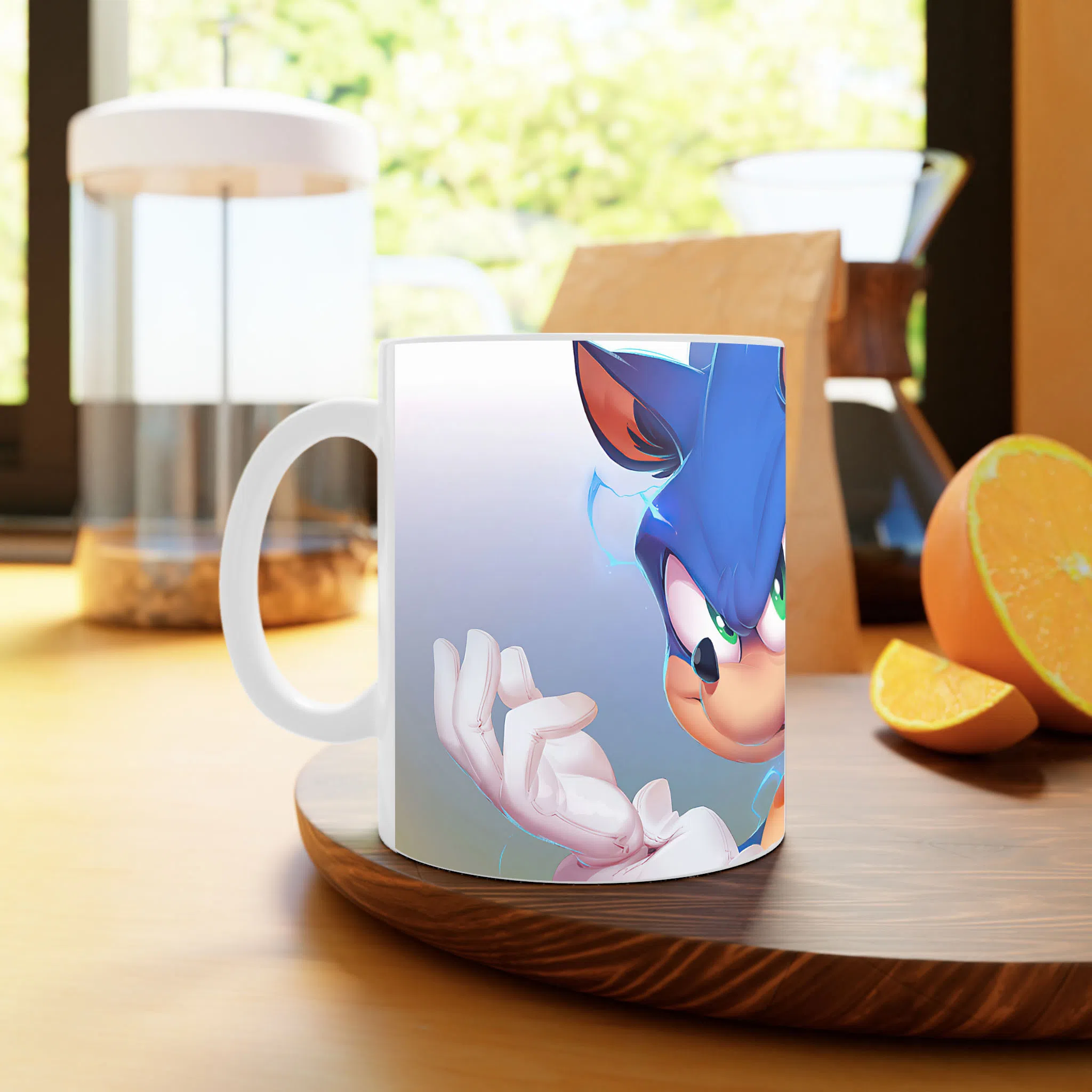 ماگ لیمینات طرح فیلم سونیک خارپشت Sonic the Hedgehog کد NM12329 — تصویر 3