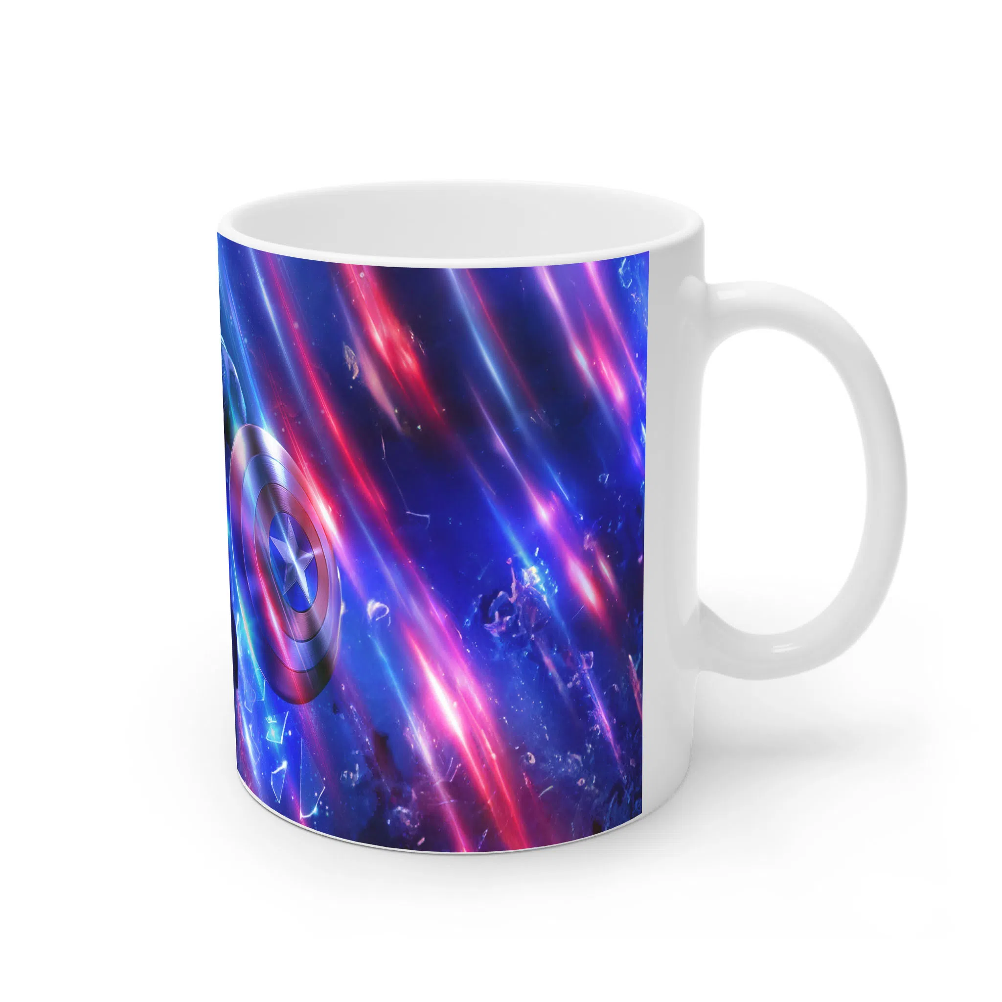 ماگ لیمینات طرح بازی Marvels Avengers Game کد NM8314 — تصویر 2
