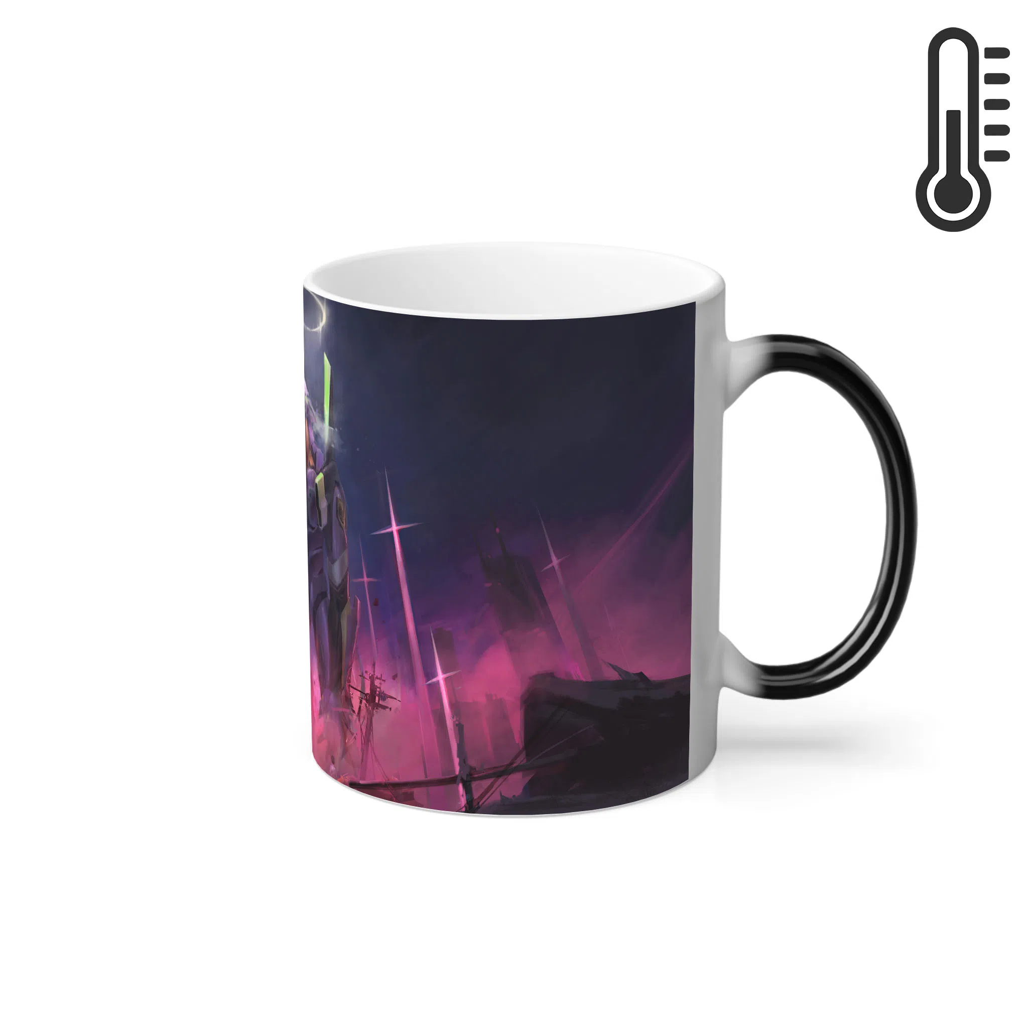 ماگ حرارتی لیمینات طرح انیمه Evangelion کد NM0784 — تصویر 2