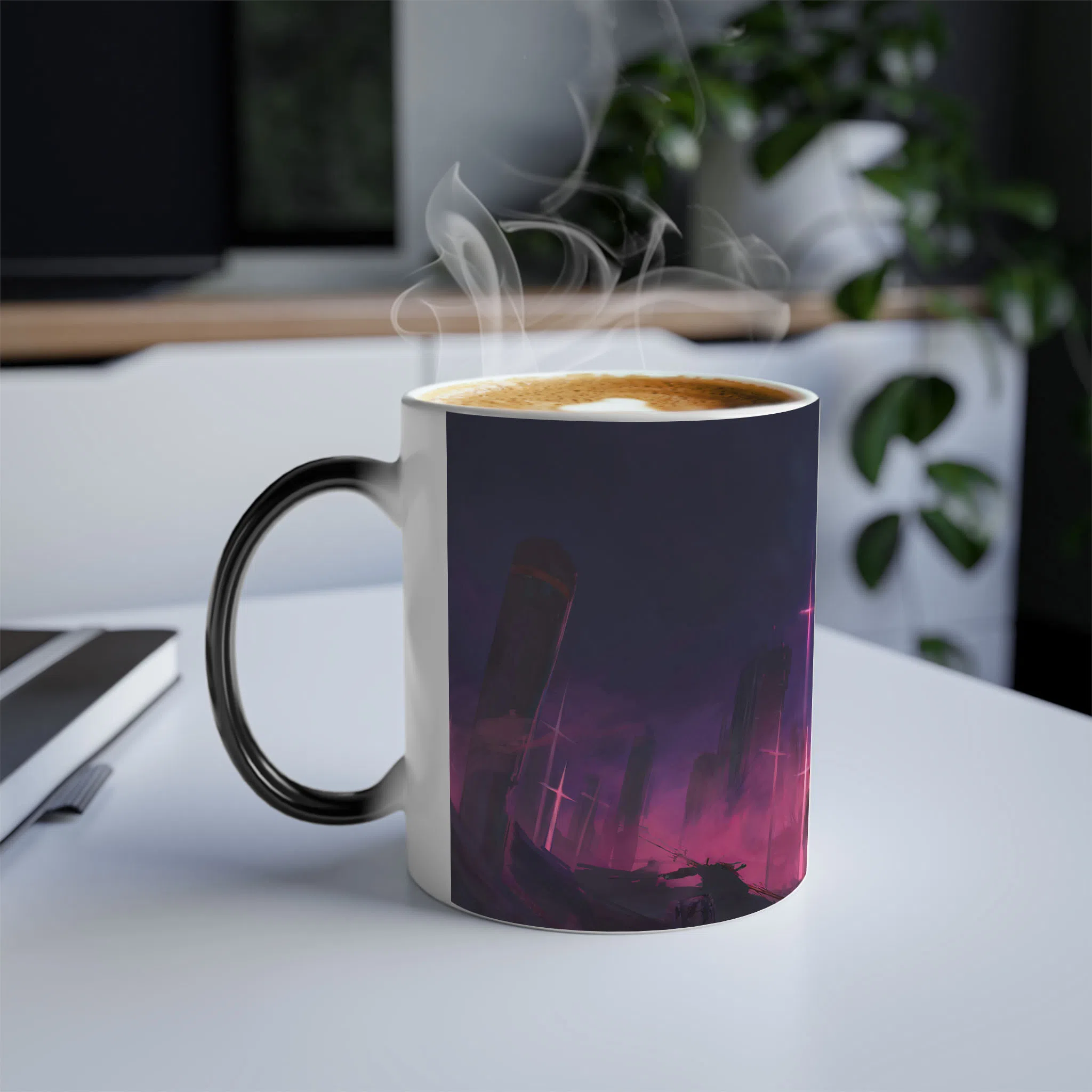ماگ حرارتی لیمینات طرح انیمه Evangelion کد NM0784 — تصویر 3