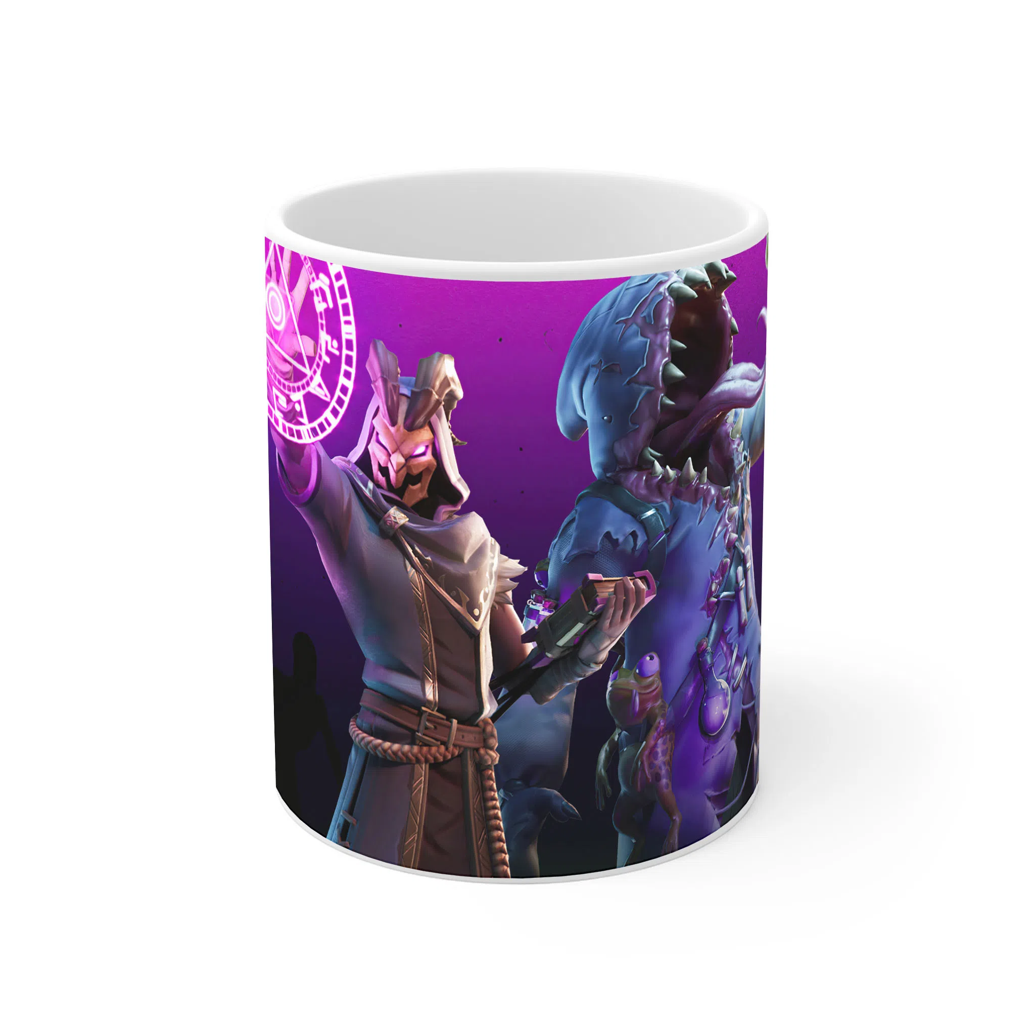 ماگ لیمینات طرح بازی فورتنایت Fortnite Game اسکین جادوگر تاریکی و موجودات بیگانه کد NM7315