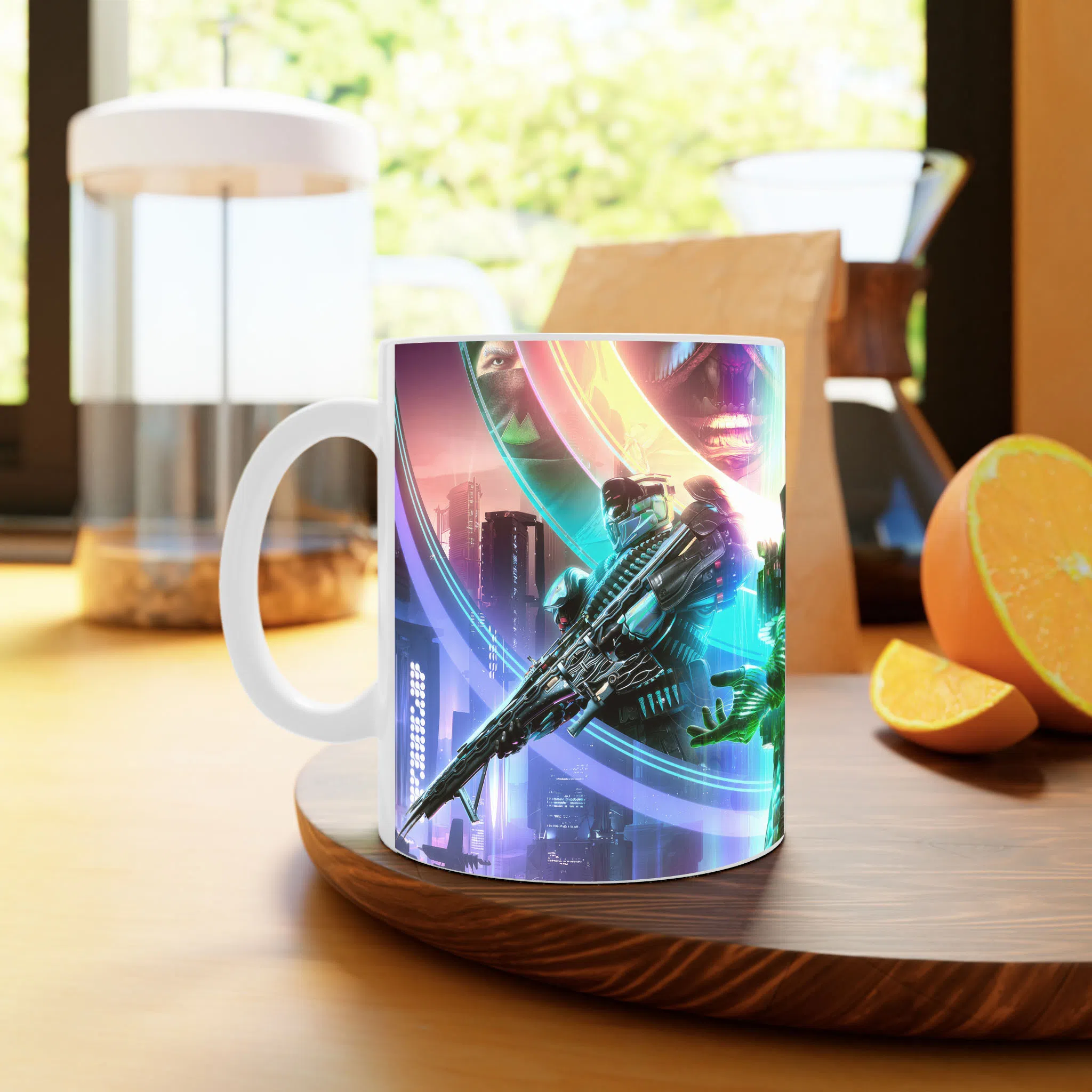 ماگ لیمینات طرح بازی سرنوشت Destiny Game کد NM6908 — تصویر 3