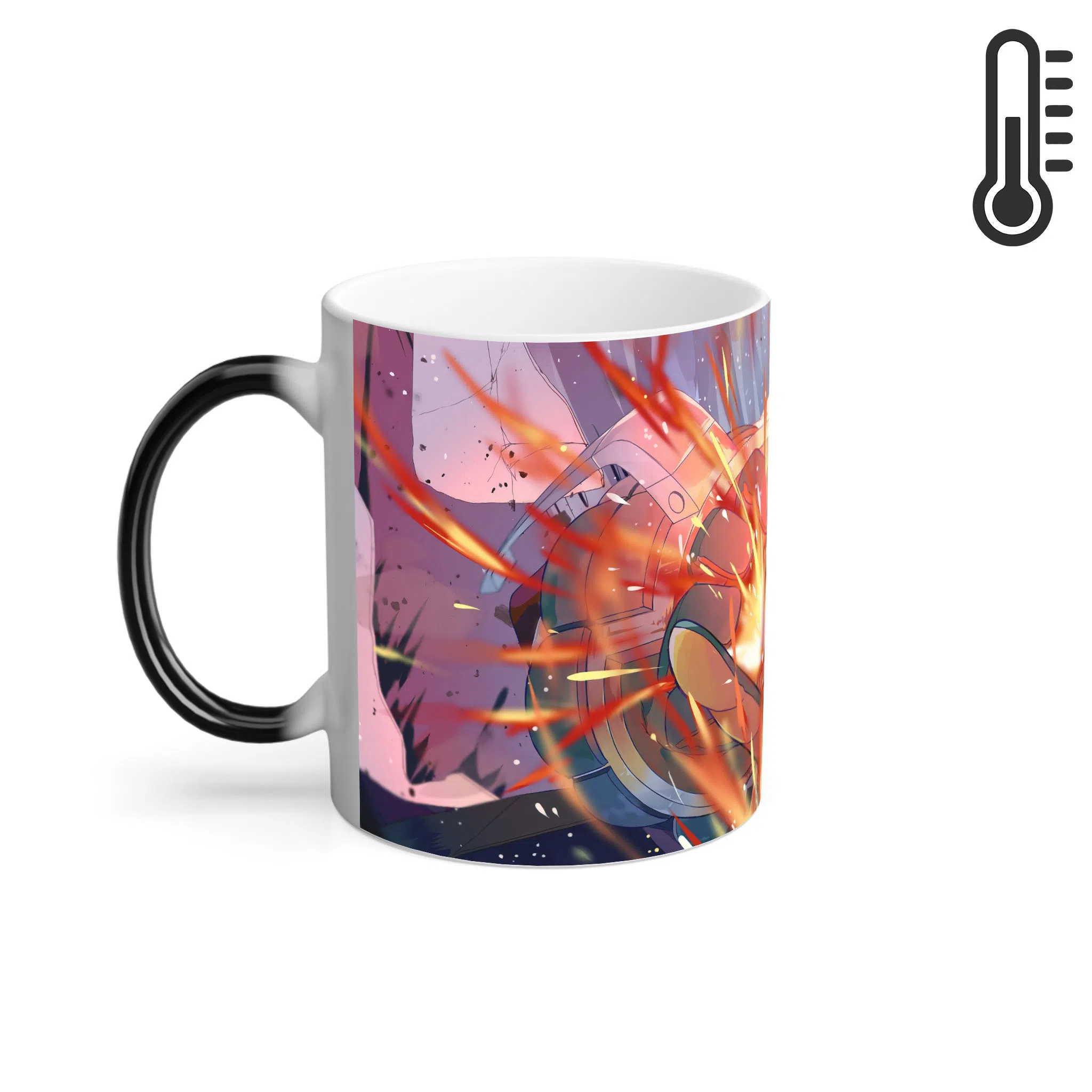 ماگ حرارتی لیمینات طرح انیمه My Hero Academia - Bakugou کد NM0991 — تصویر 2