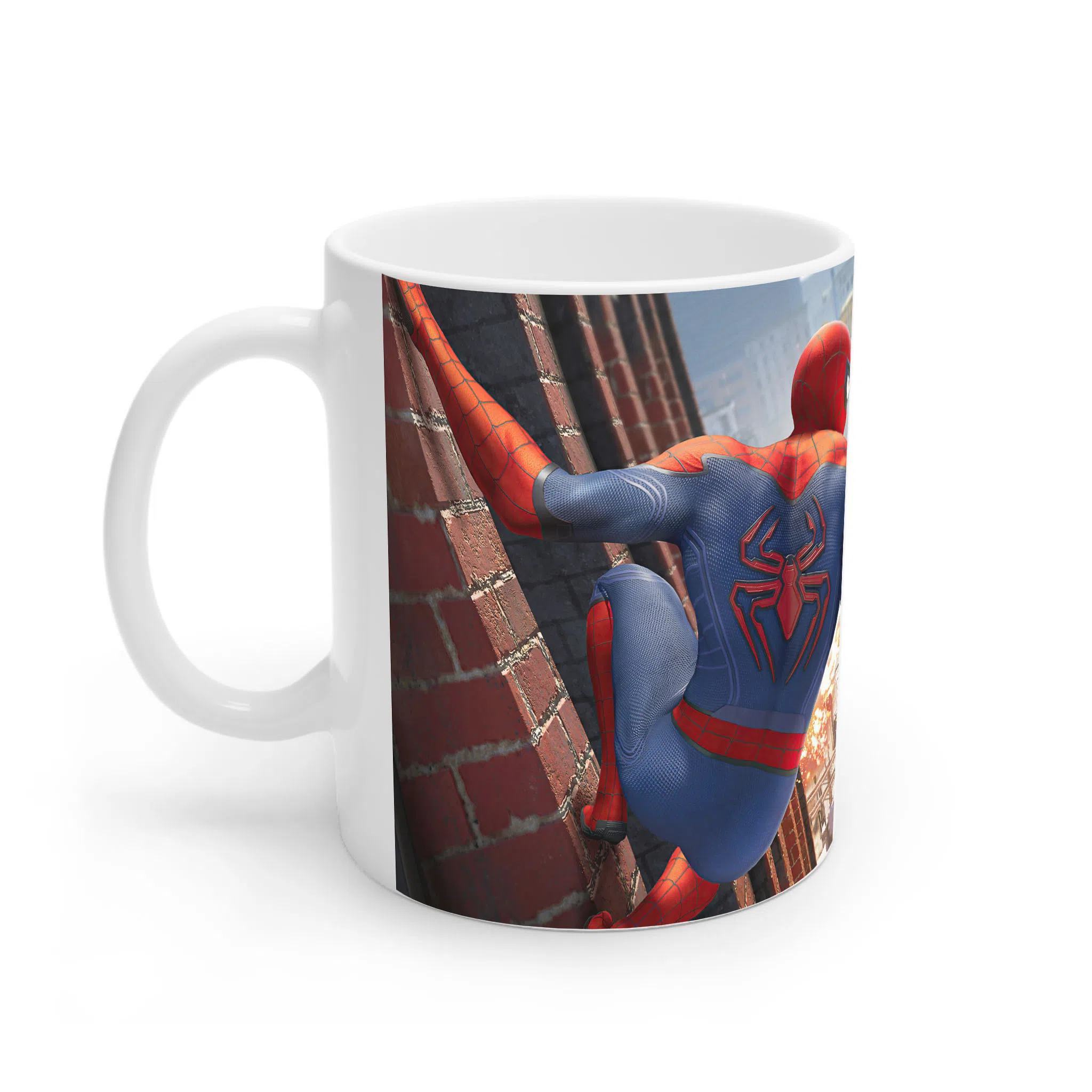 ماگ لیمینات طرح بازی اسپایدرمن مرد عنکبوتی Spider Man Game کد NM9693 — تصویر 2
