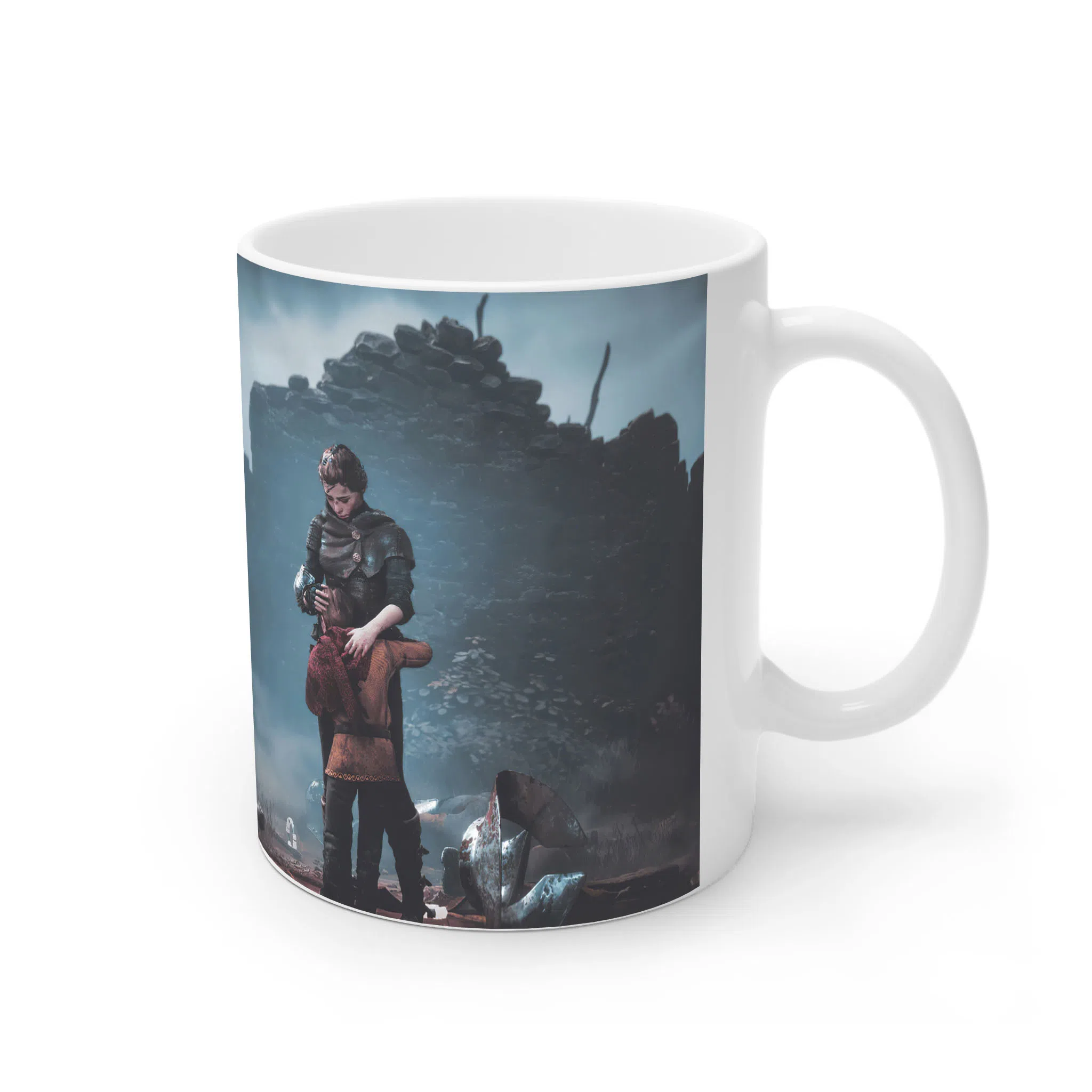 ماگ لیمینات طرح بازی A Plague Tale Game کد NM5889 — تصویر 3