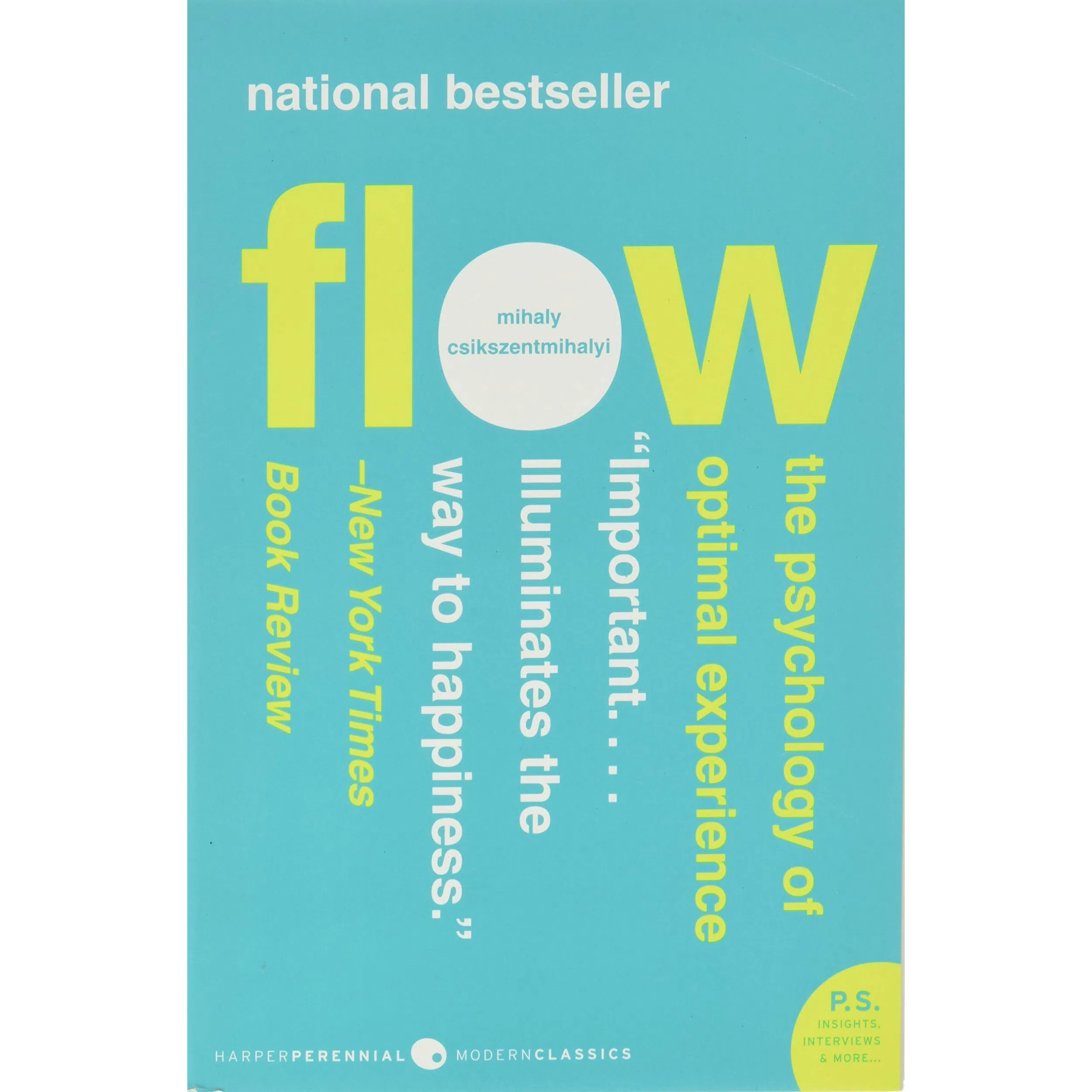 کتاب Flow اثر Mihaly Csikszentmihalyi انتشارات تازه ها