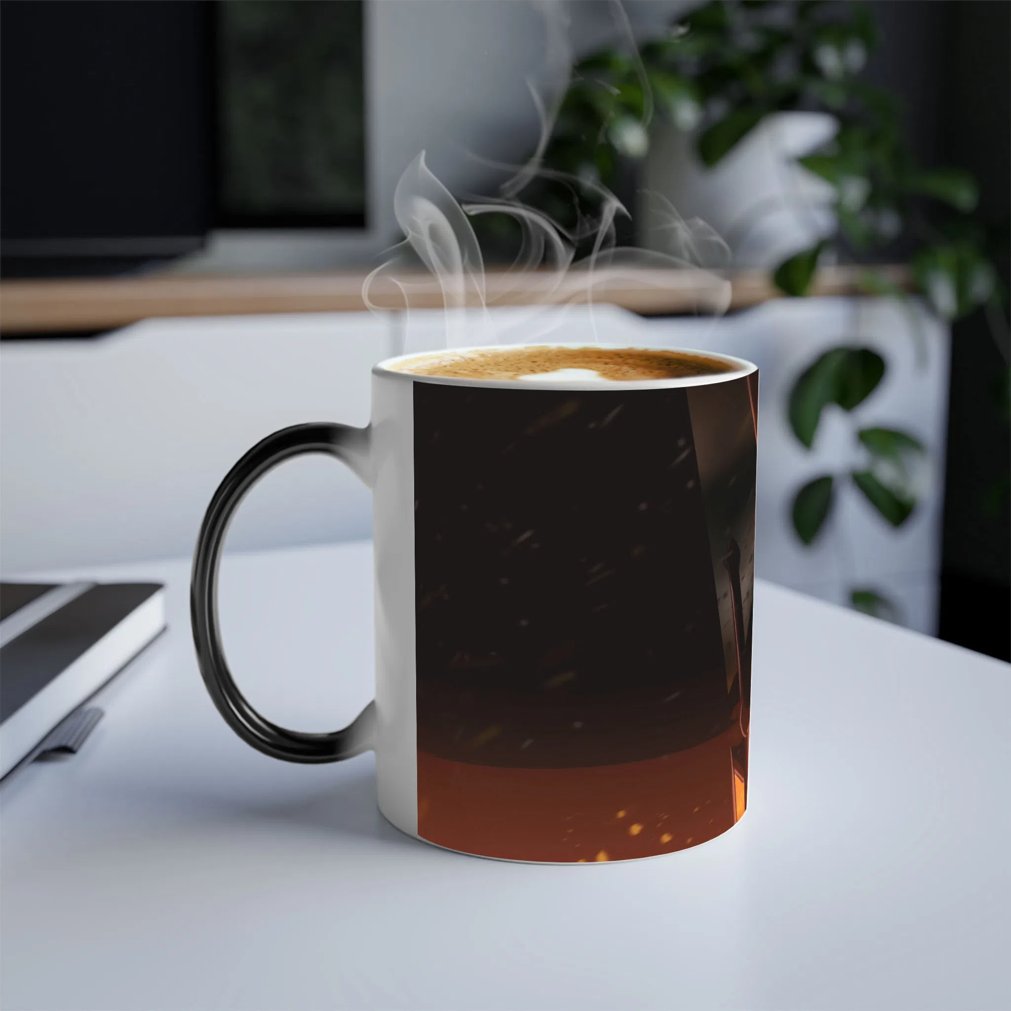 ماگ حرارتی لیمینات طرح انیمه شبدر سیاه - Black Clover کد NM0517 — تصویر 3