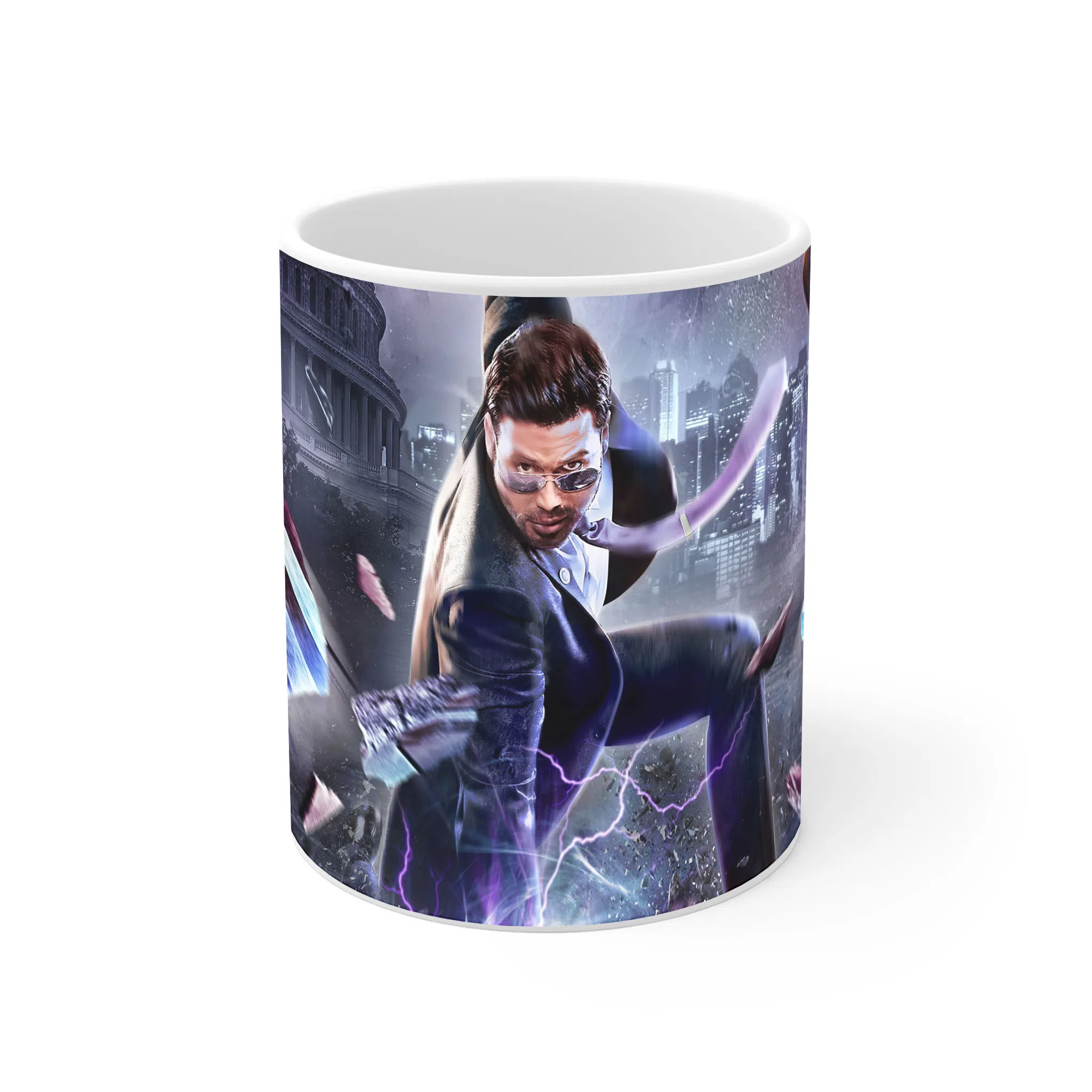 ماگ لیمینات طرح بازی Saints Row Game کد NM9370