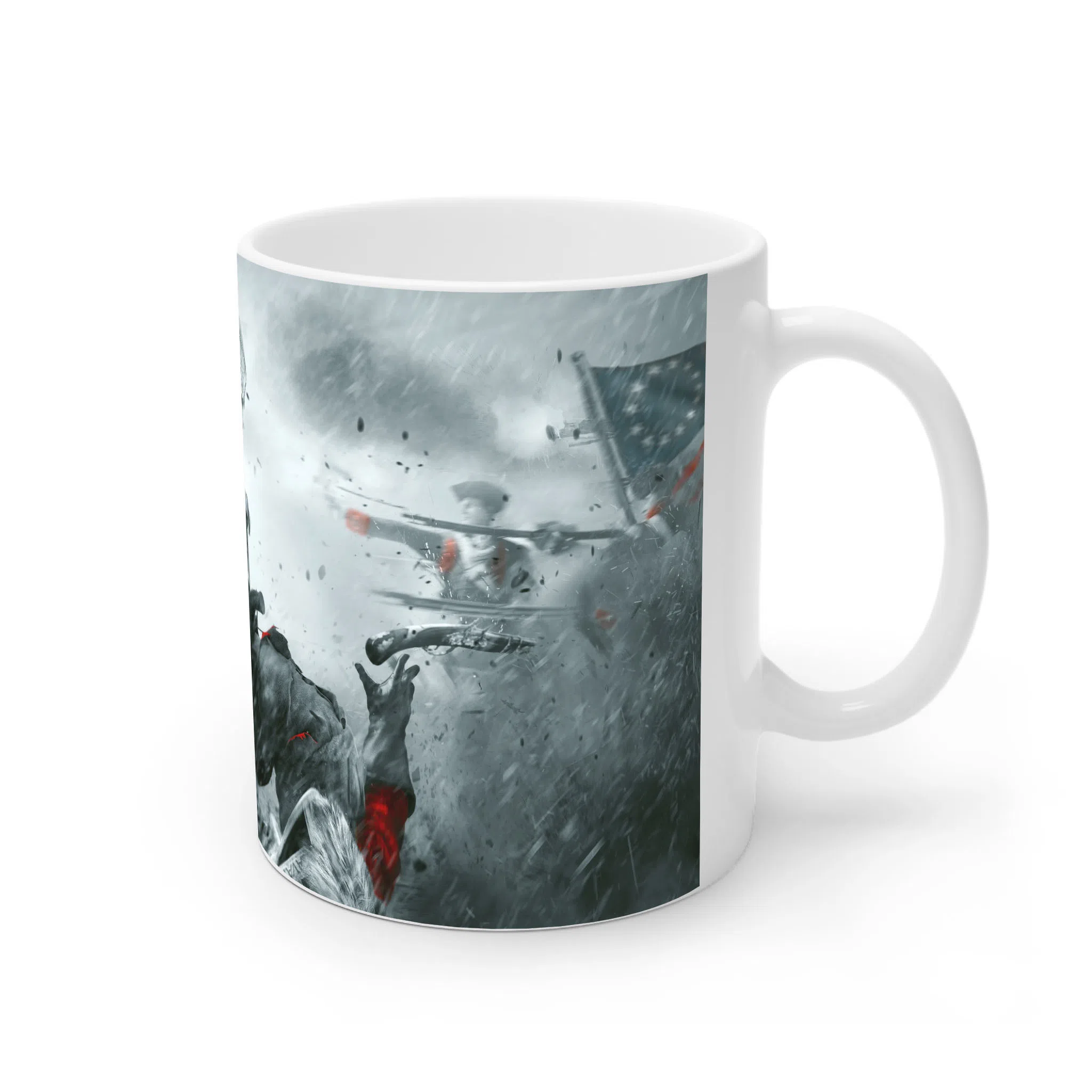 ماگ لیمینات طرح بازی اساسین Assassins Creed Game کد NM6013 — تصویر 2