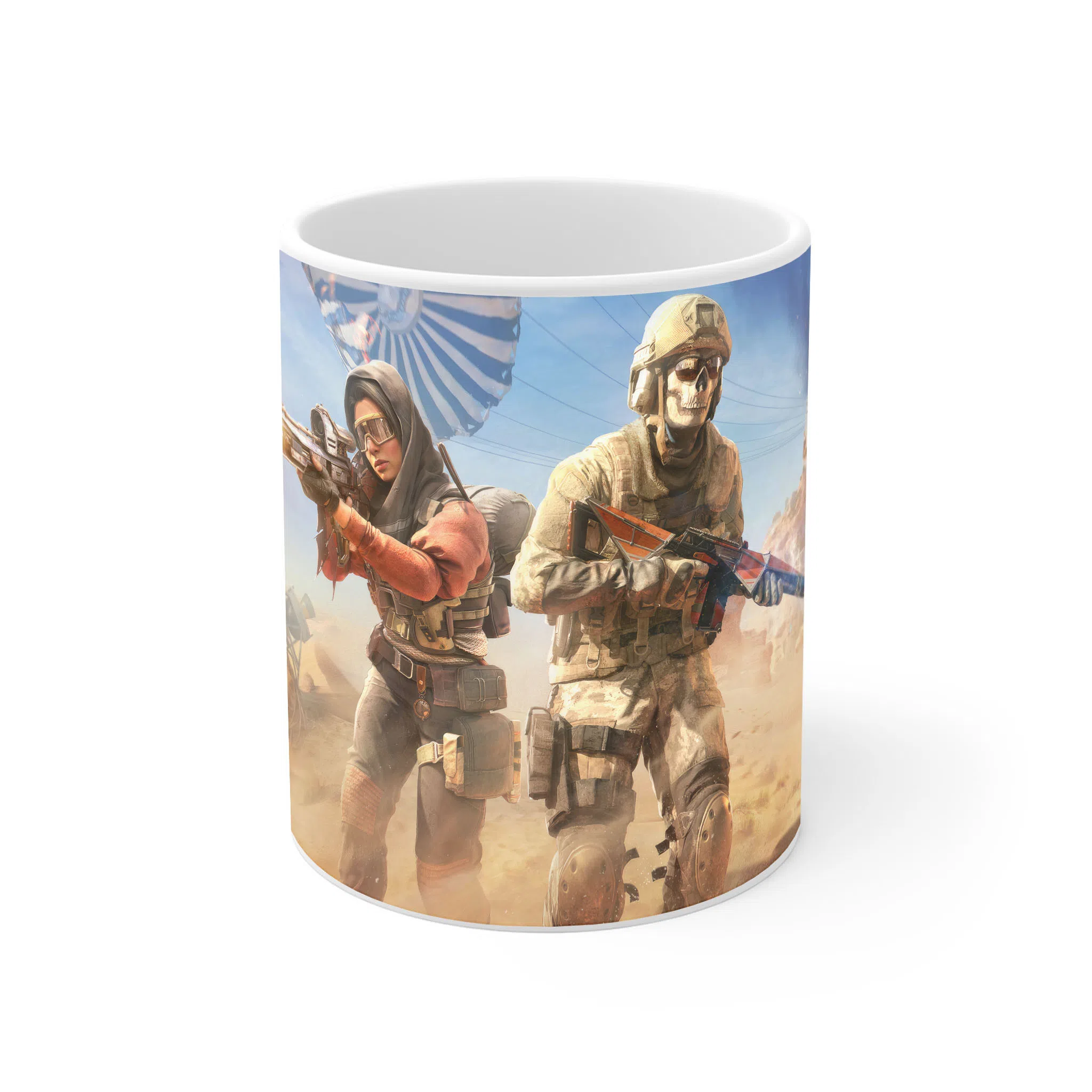 ماگ لیمینات طرح بازی ندای وظیفه Call of Duty Game کد NM6414 — تصویر 4