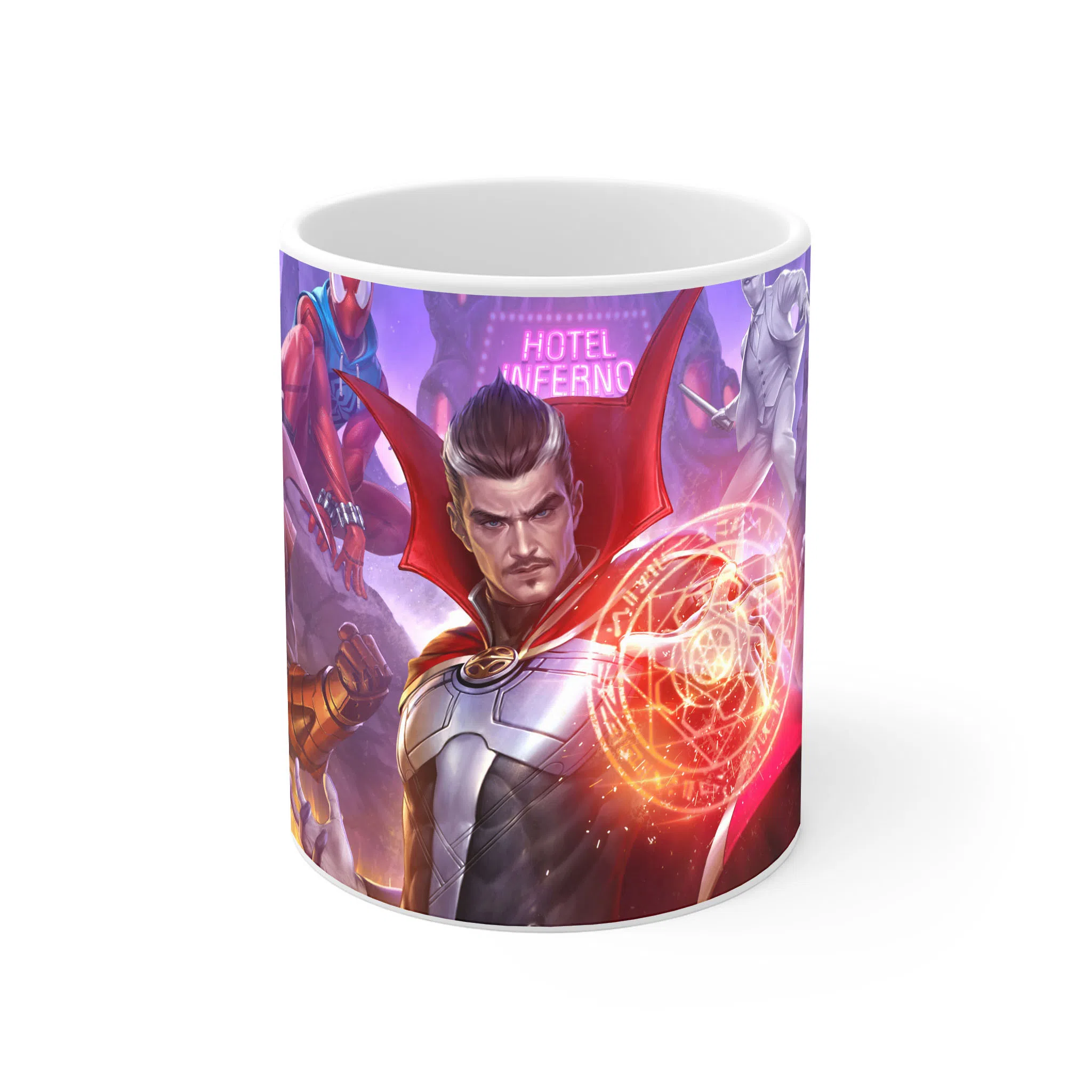 ماگ لیمینات طرح بازی Future Fight Game کد NM7613 — تصویر 3