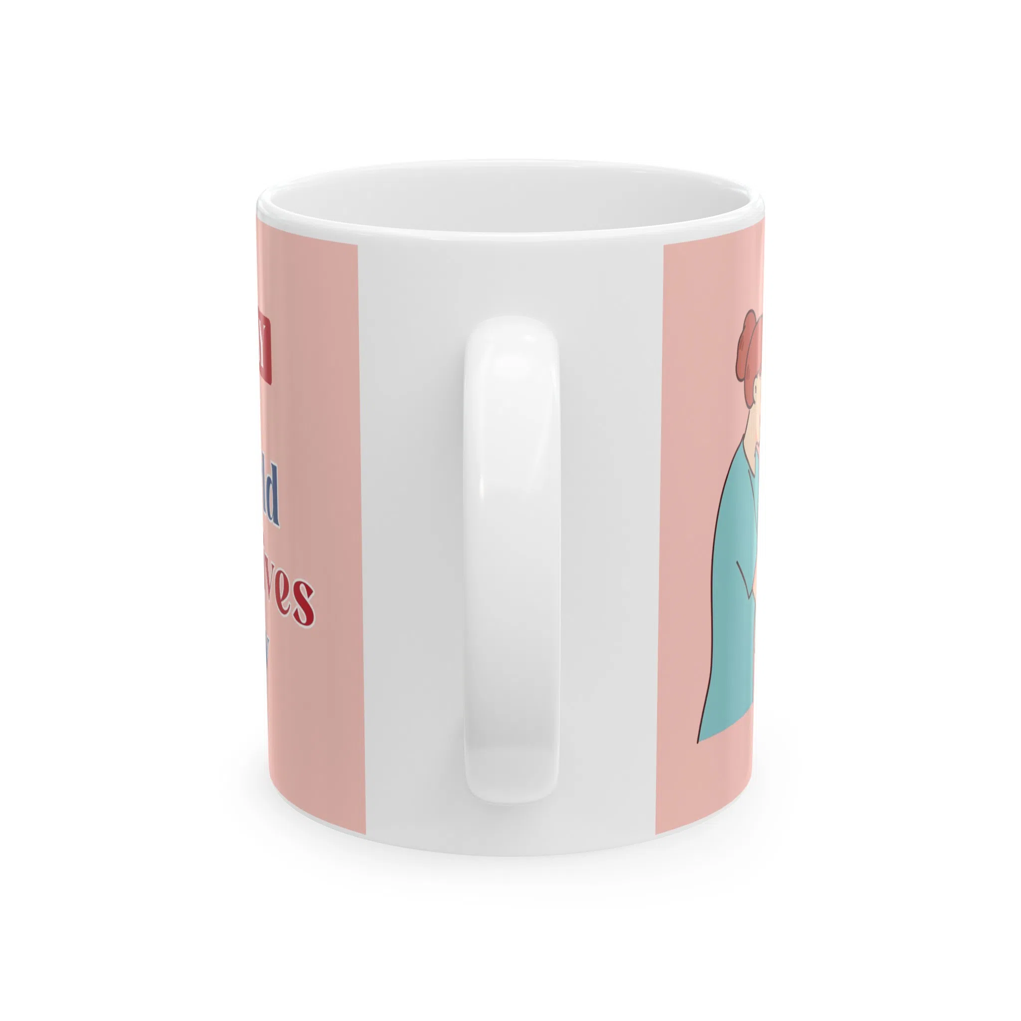 ماگ طرح روز ماما مدل NM3328 — تصویر 7