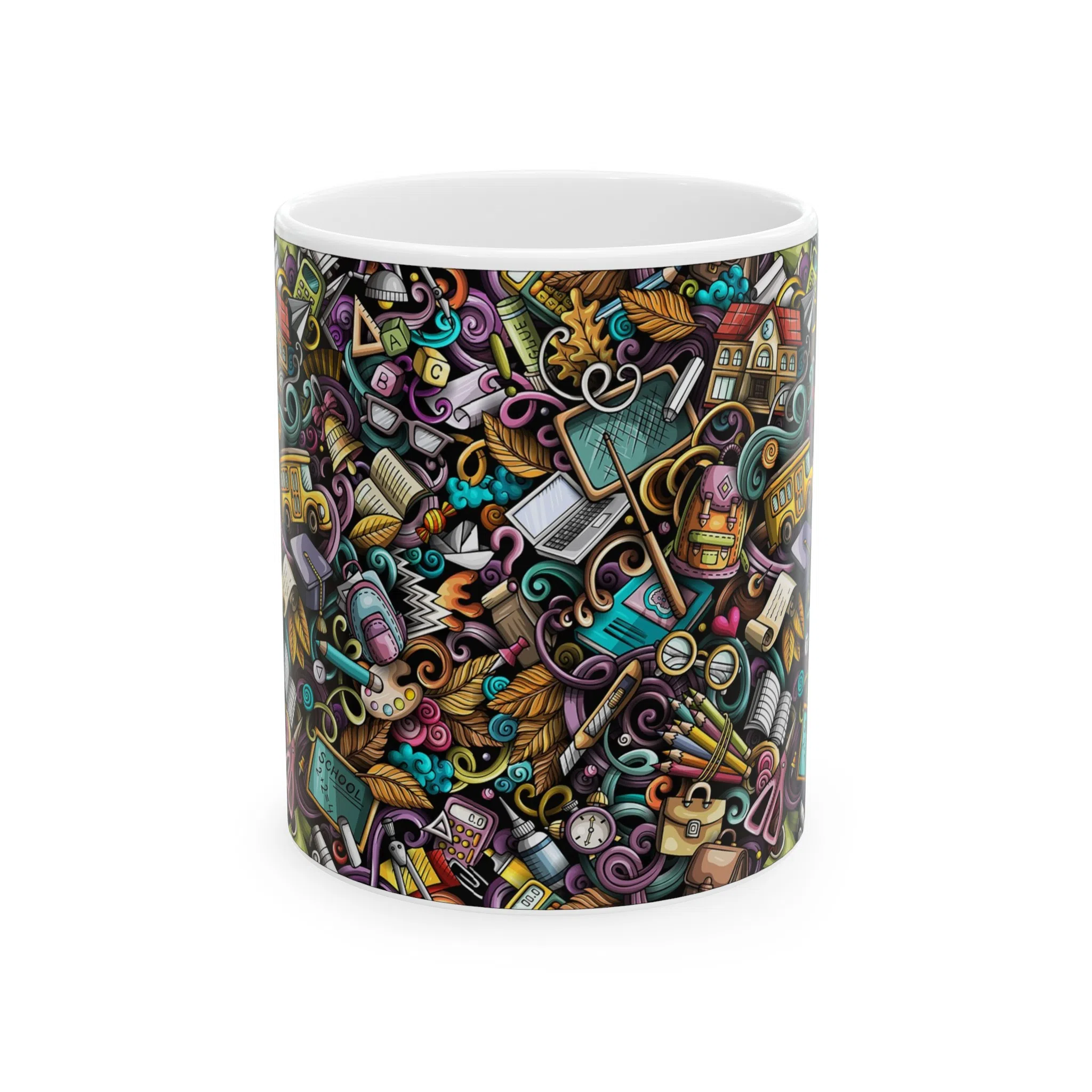 ماگ طرح نقاشی مدرسه مدل NM3292 — تصویر 8