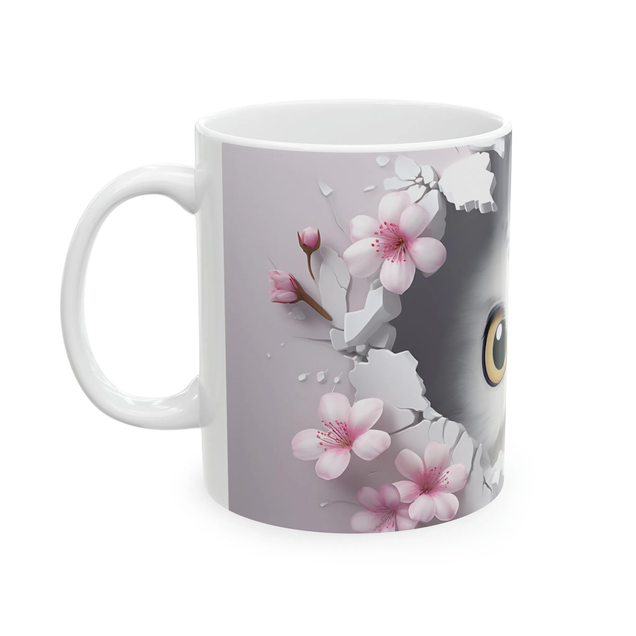 ماگ طرح سه بعدی حیوانات جغد owl مدل NM3204 — تصویر 3