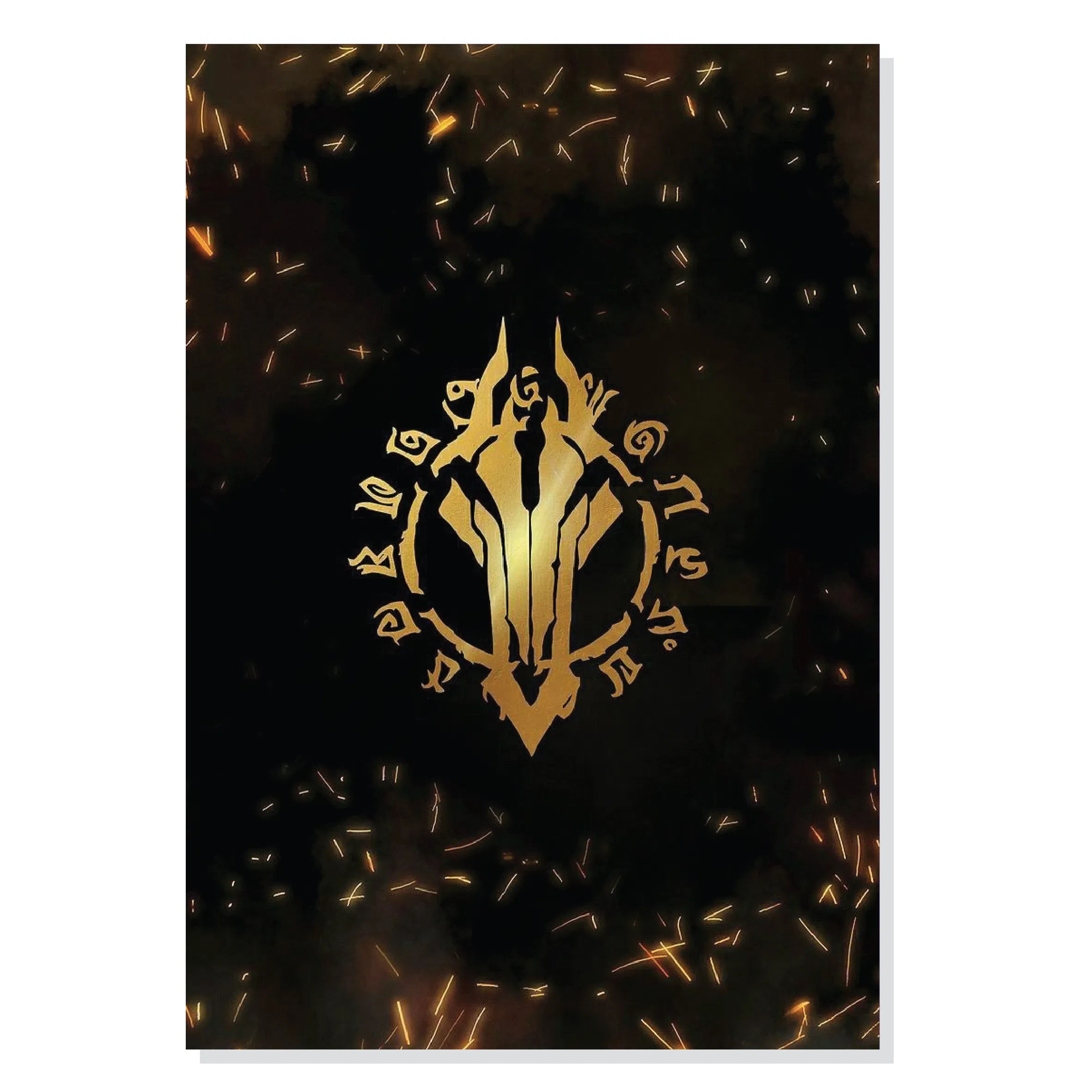 پوستر طرح گیمینگ بازی Darksiders War Horsman مدل M0306