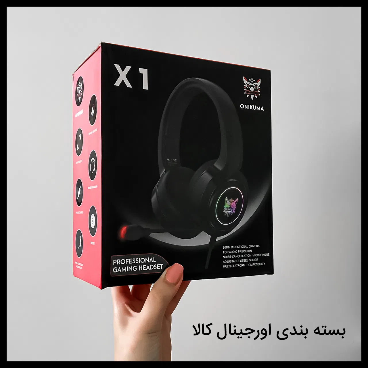هدفون گیمینگ اونیکوما مدل X1 — تصویر 9