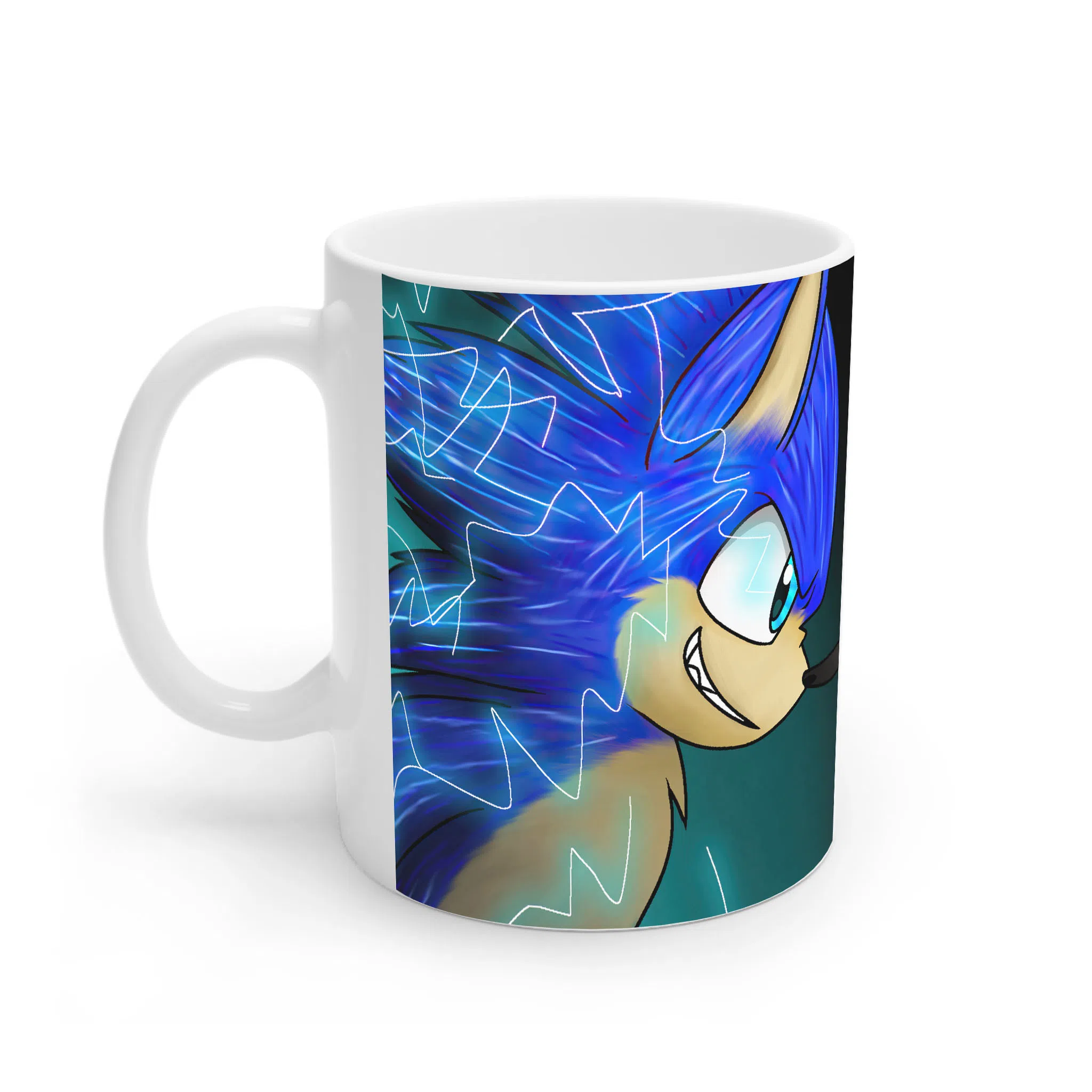 ماگ لیمینات طرح فیلم سونیک خارپشت Sonic the Hedgehog کد NM12325 — تصویر 2