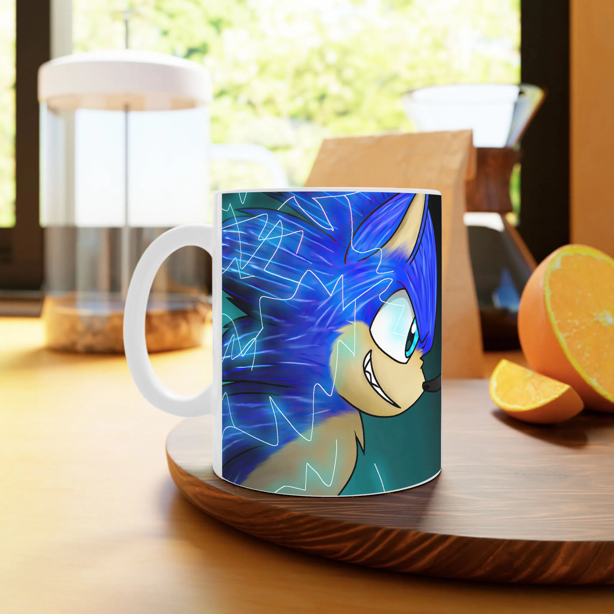 ماگ لیمینات طرح فیلم سونیک خارپشت Sonic the Hedgehog کد NM12325 — تصویر 3