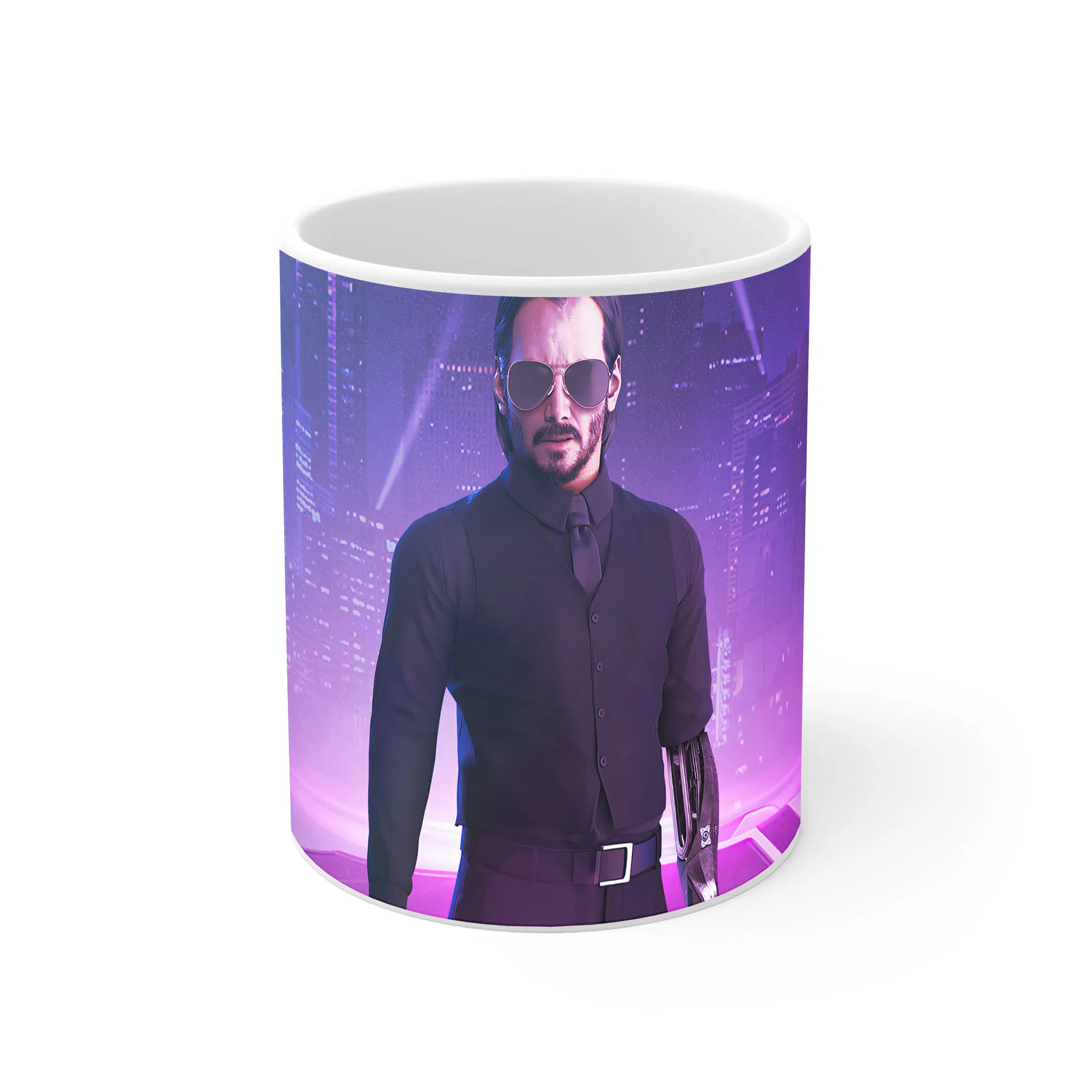 ماگ لیمینات طرح بازی سایبرپانک Cyberpunk 2077 Game کد NM6626 — تصویر 3