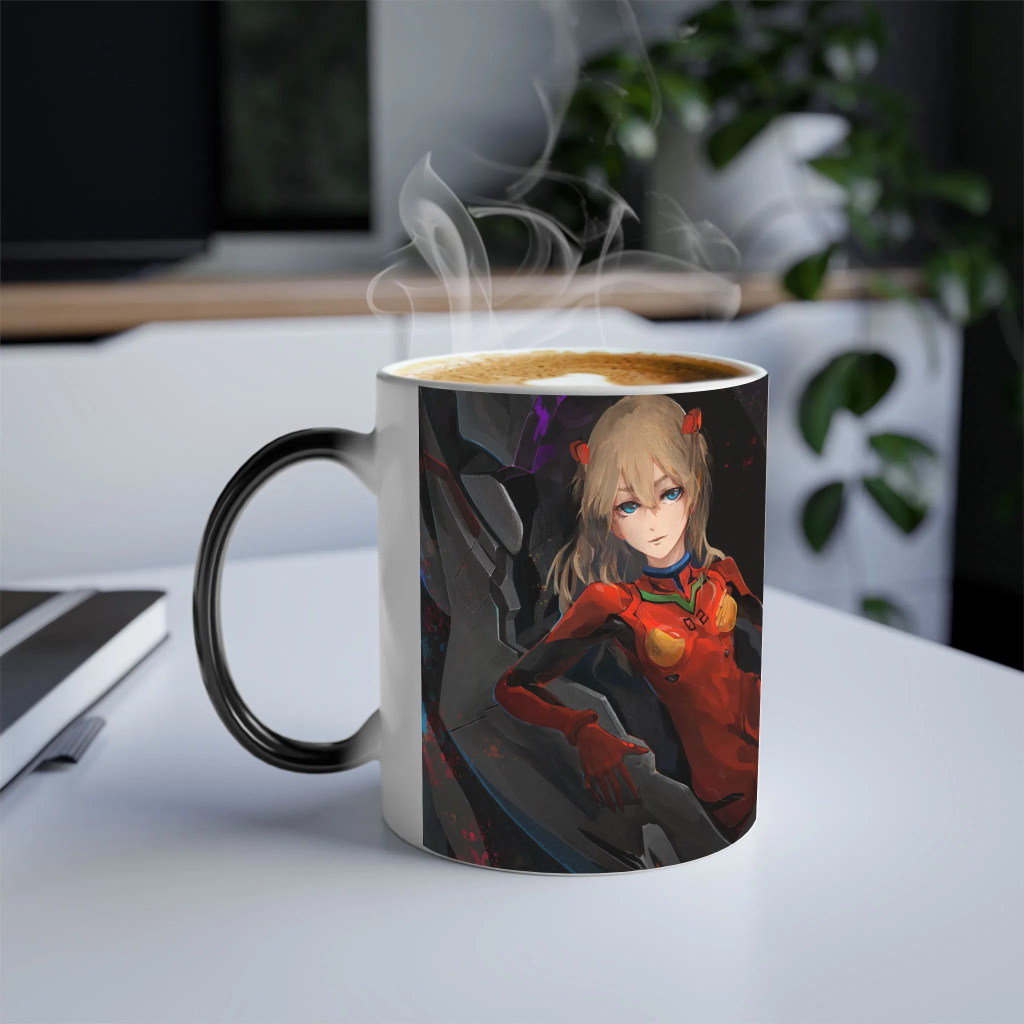 ماگ حرارتی لیمینات طرح انیمه Evangelion کد NM0795 — تصویر 3