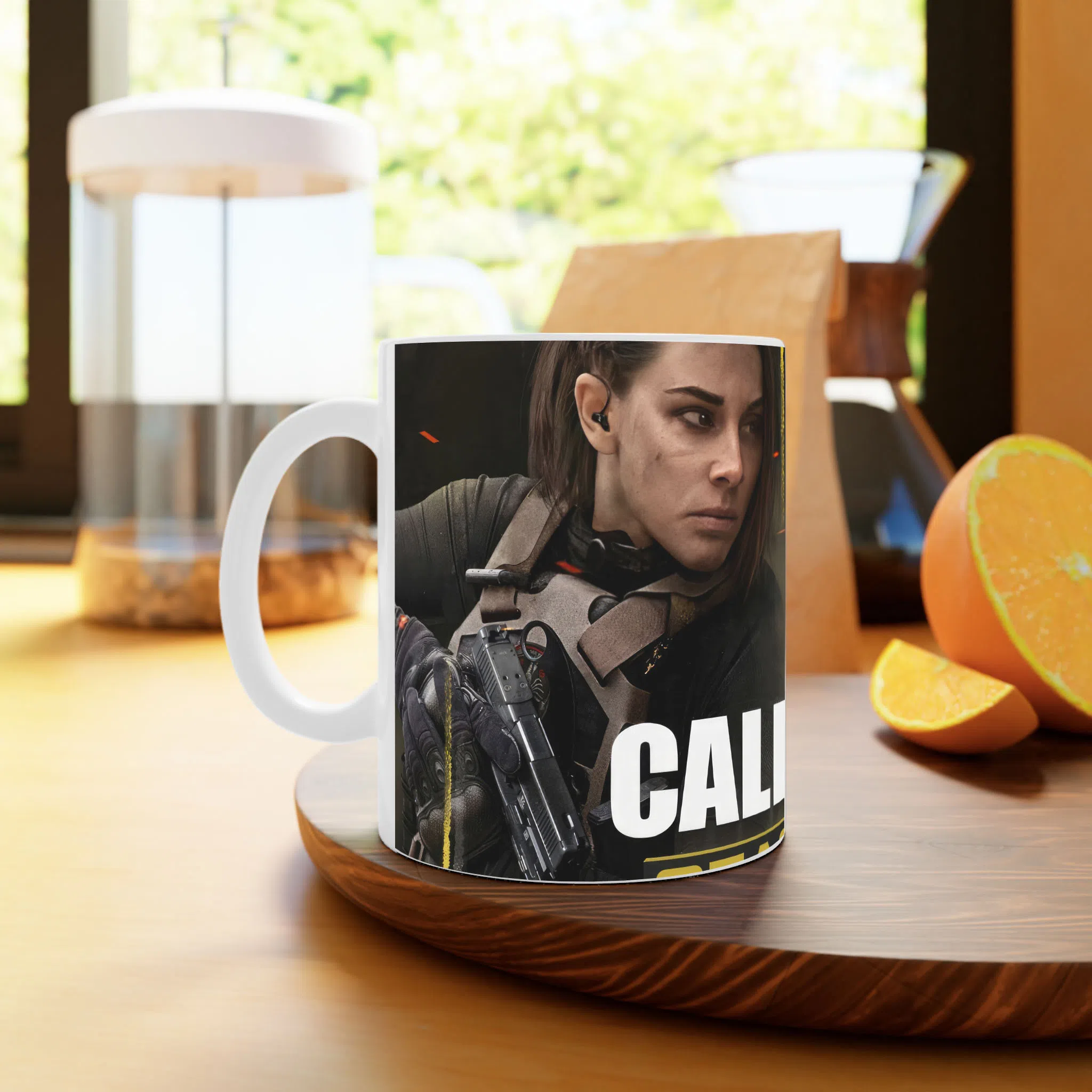 ماگ لیمینات طرح بازی ندای وظیفه Call of Duty Game کد NM6386 — تصویر 3