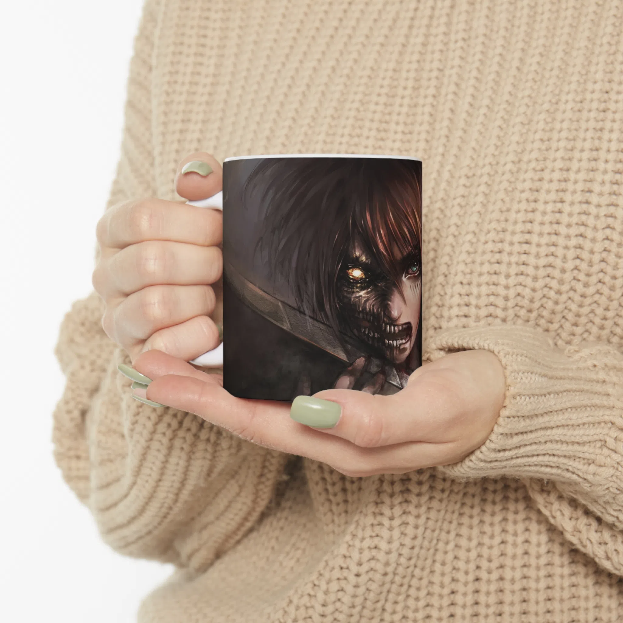ماگ طرح انیمه اتک ان تایتان Attack on the Titan مدل NM2530 — تصویر 5