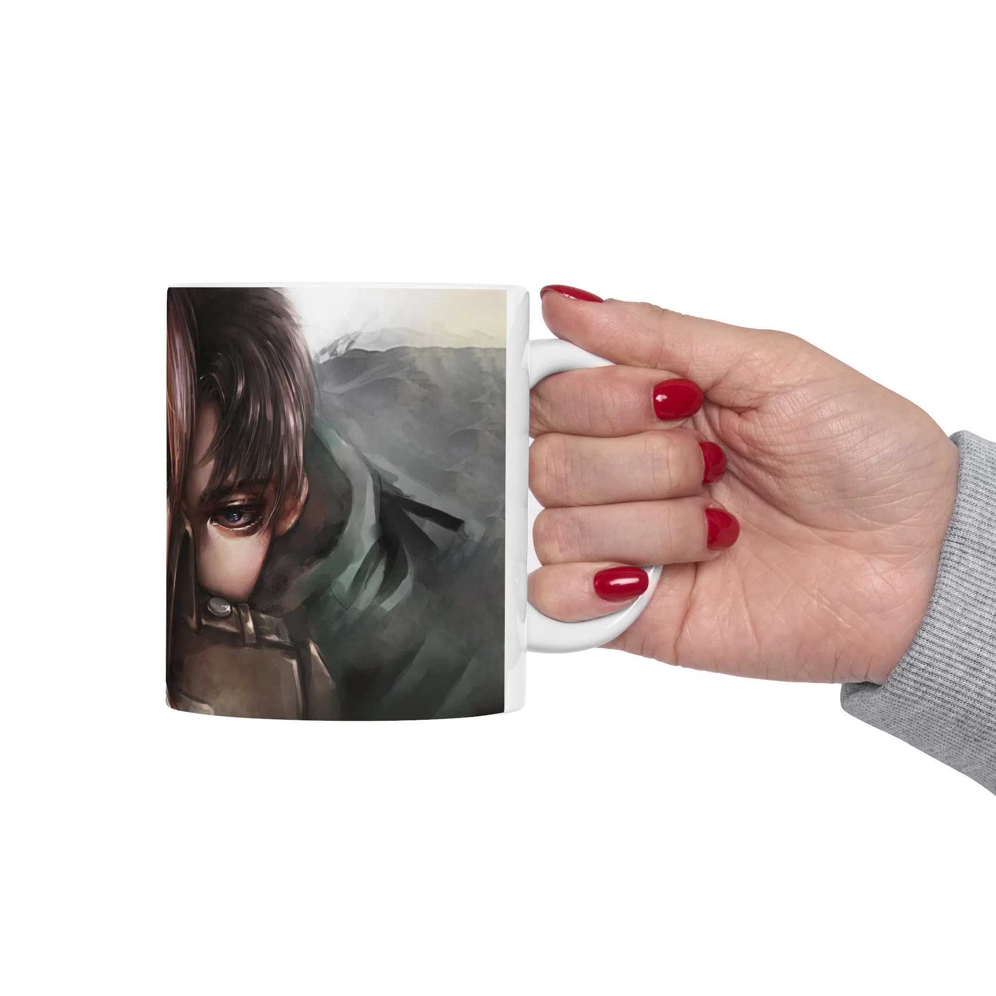 ماگ طرح انیمه اتک ان تایتان Attack on the Titan مدل NM2530 — تصویر 6