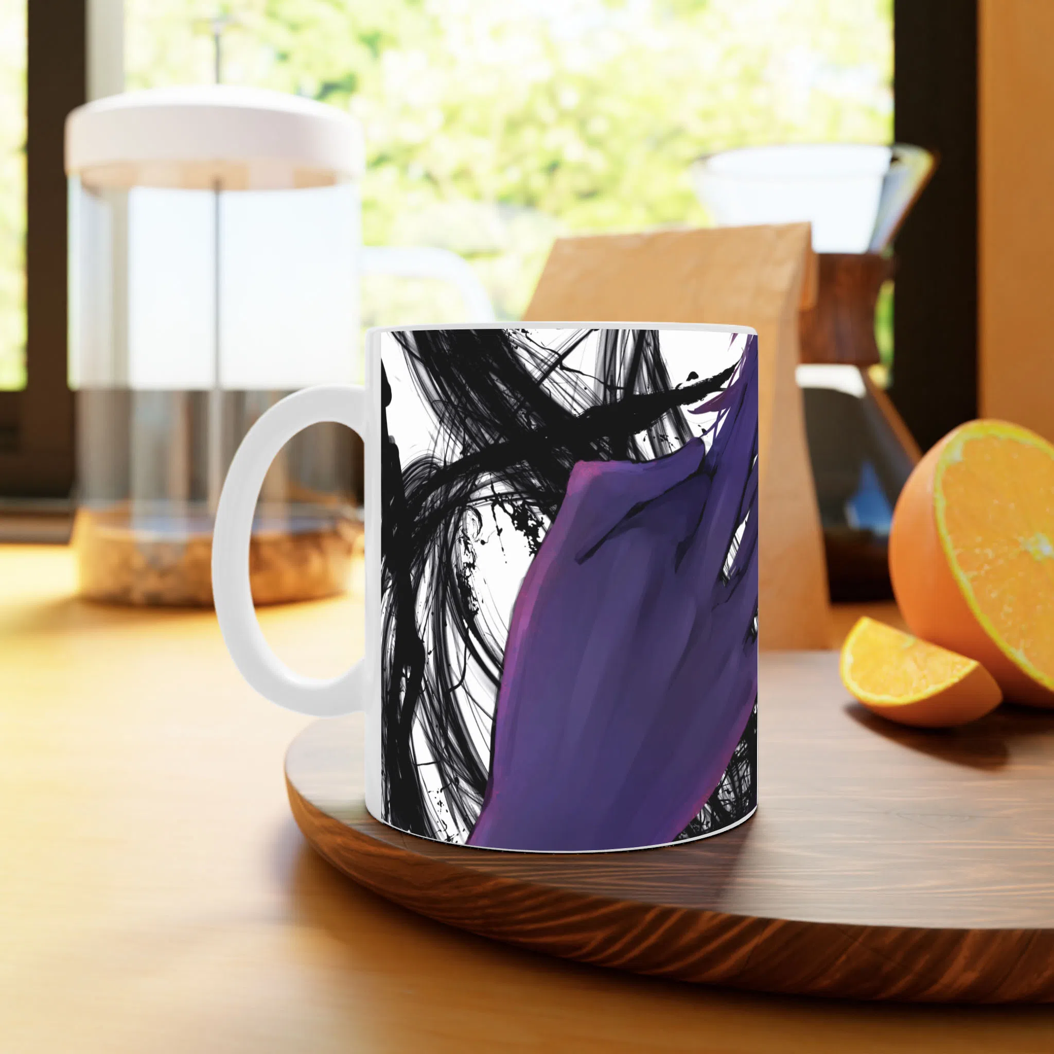 ماگ لیمینات طرح انیمه توکیو غول - Tokyo ghoul کد NM3544 — تصویر 3