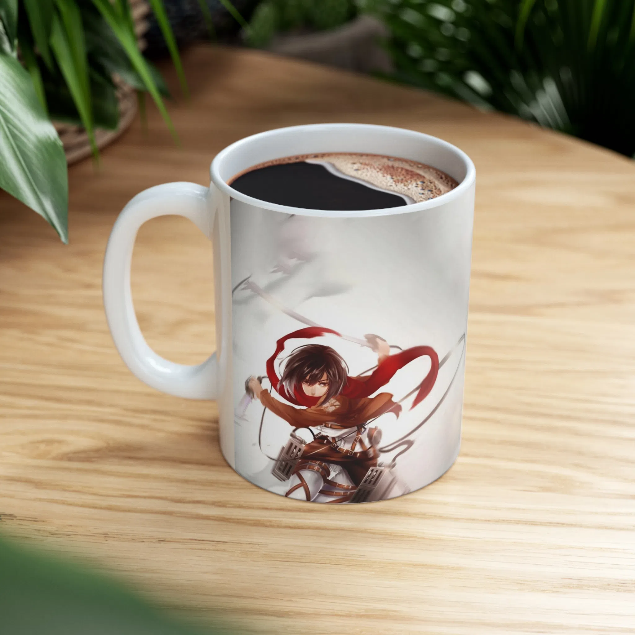 ماگ طرح انیمه اتک ان تایتان Attack on the Titan مدل NM2565 — تصویر 4