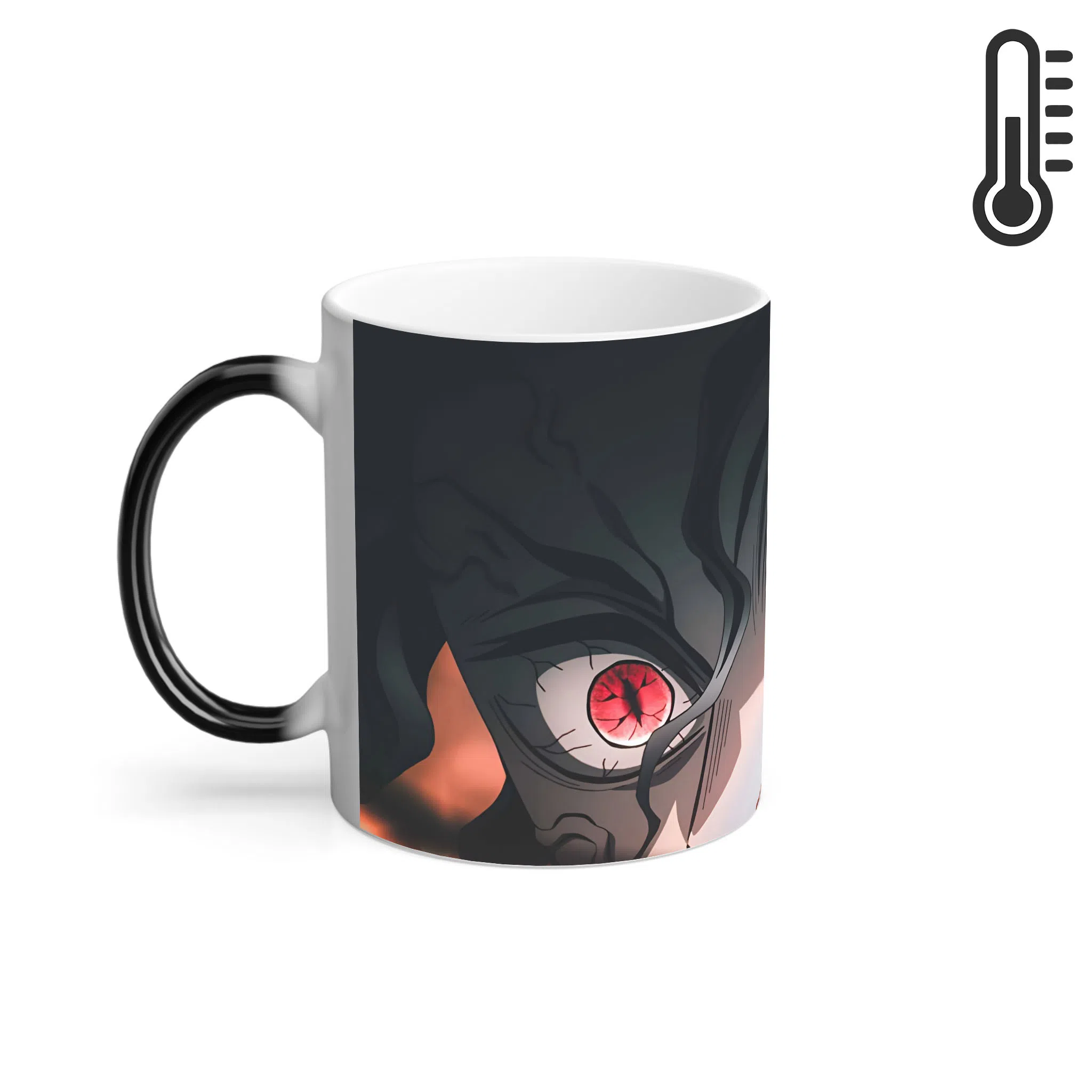 ماگ حرارتی لیمینات طرح انیمه شیطان کش - Muzan - Kimetsu no Yaiba - Demon Slayer کد NM0649 — تصویر 2