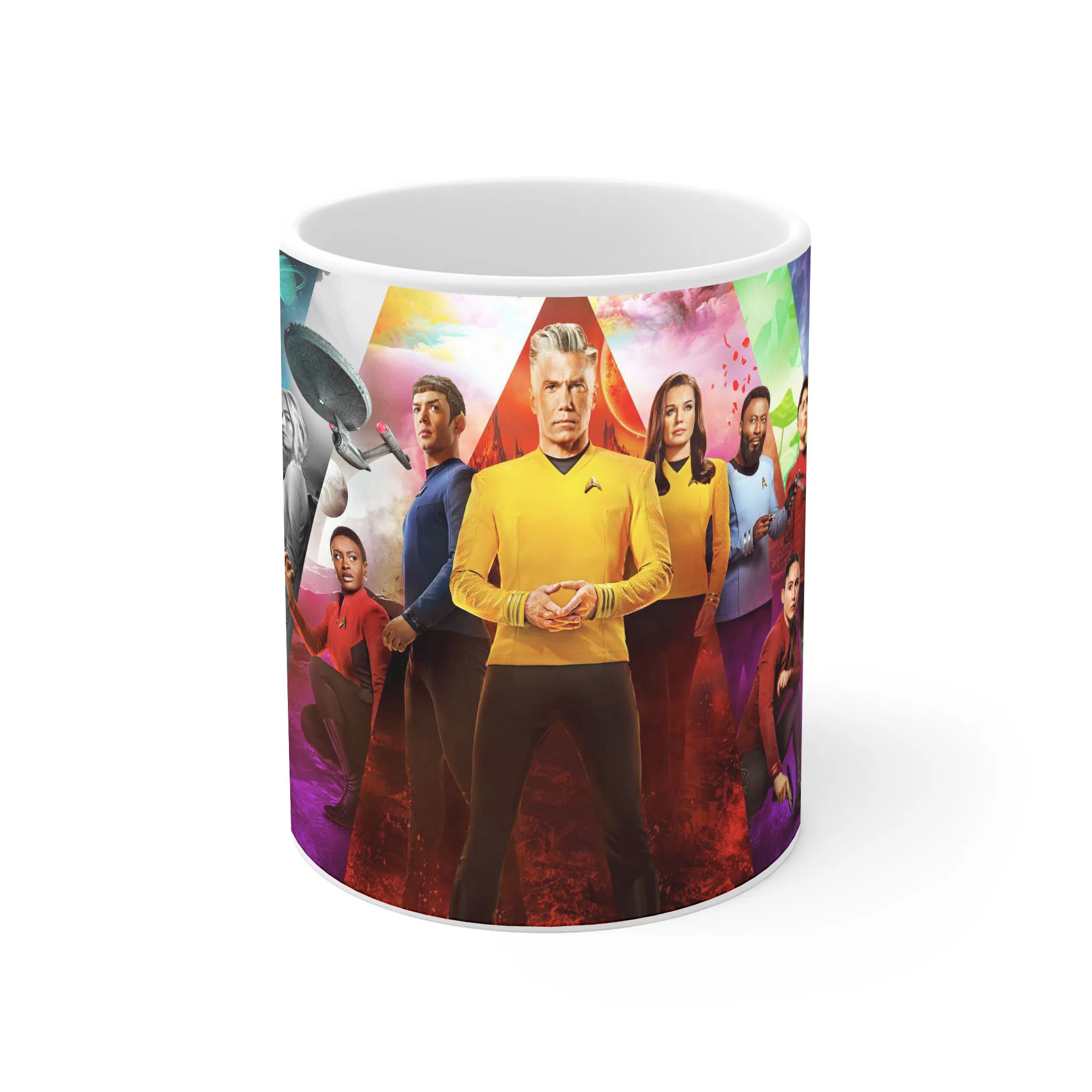 ماگ لیمینات طرح فیلم پیشتازان فضا Star Trek کد NM12543